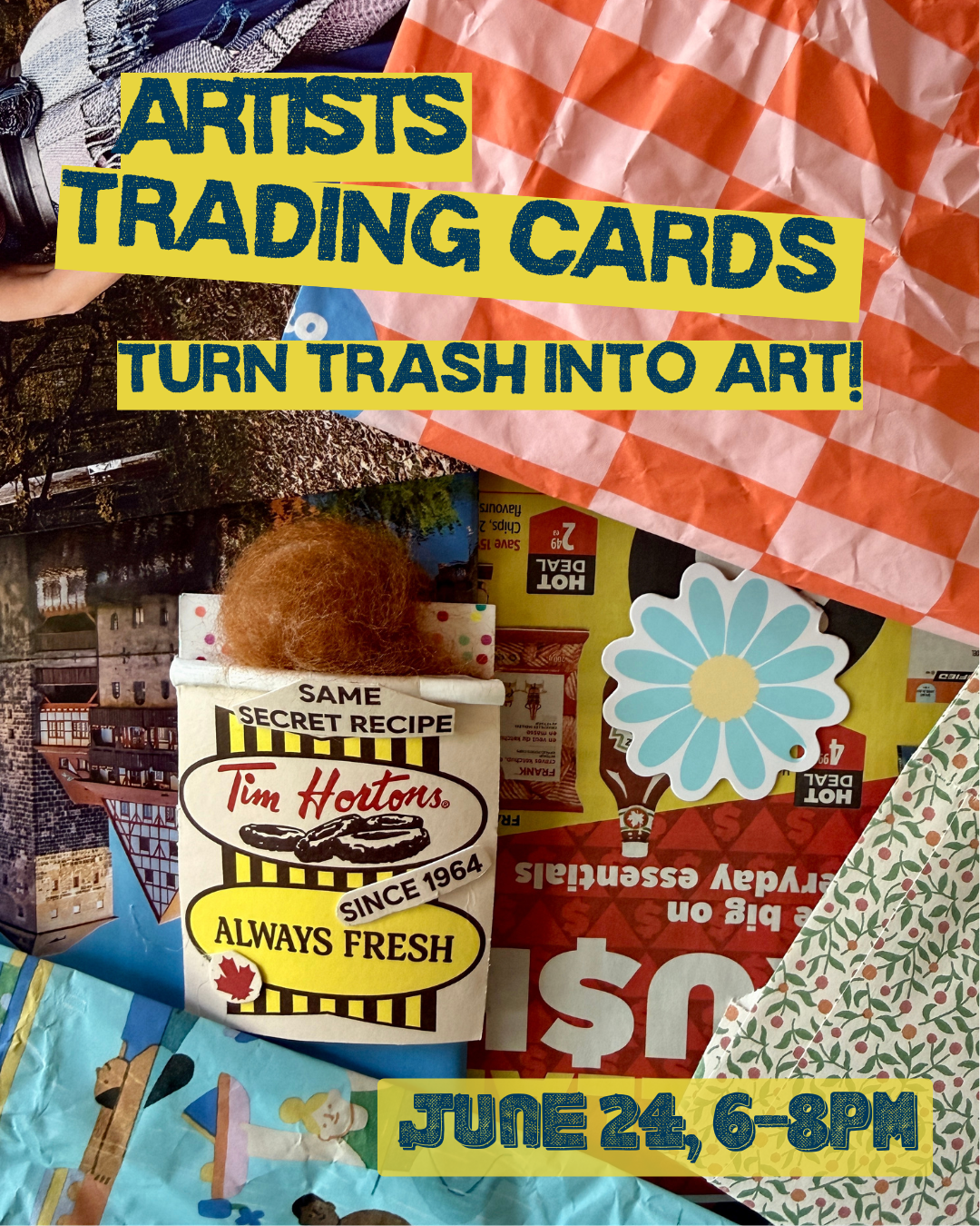 Artists Trading Cards: Trash!