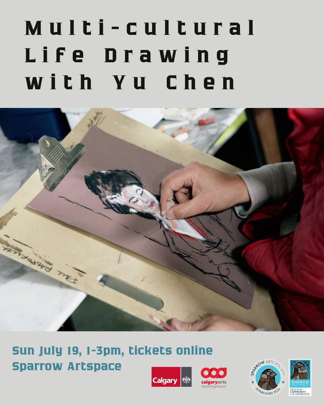 Multicultural Life Drawing with Yu Chen