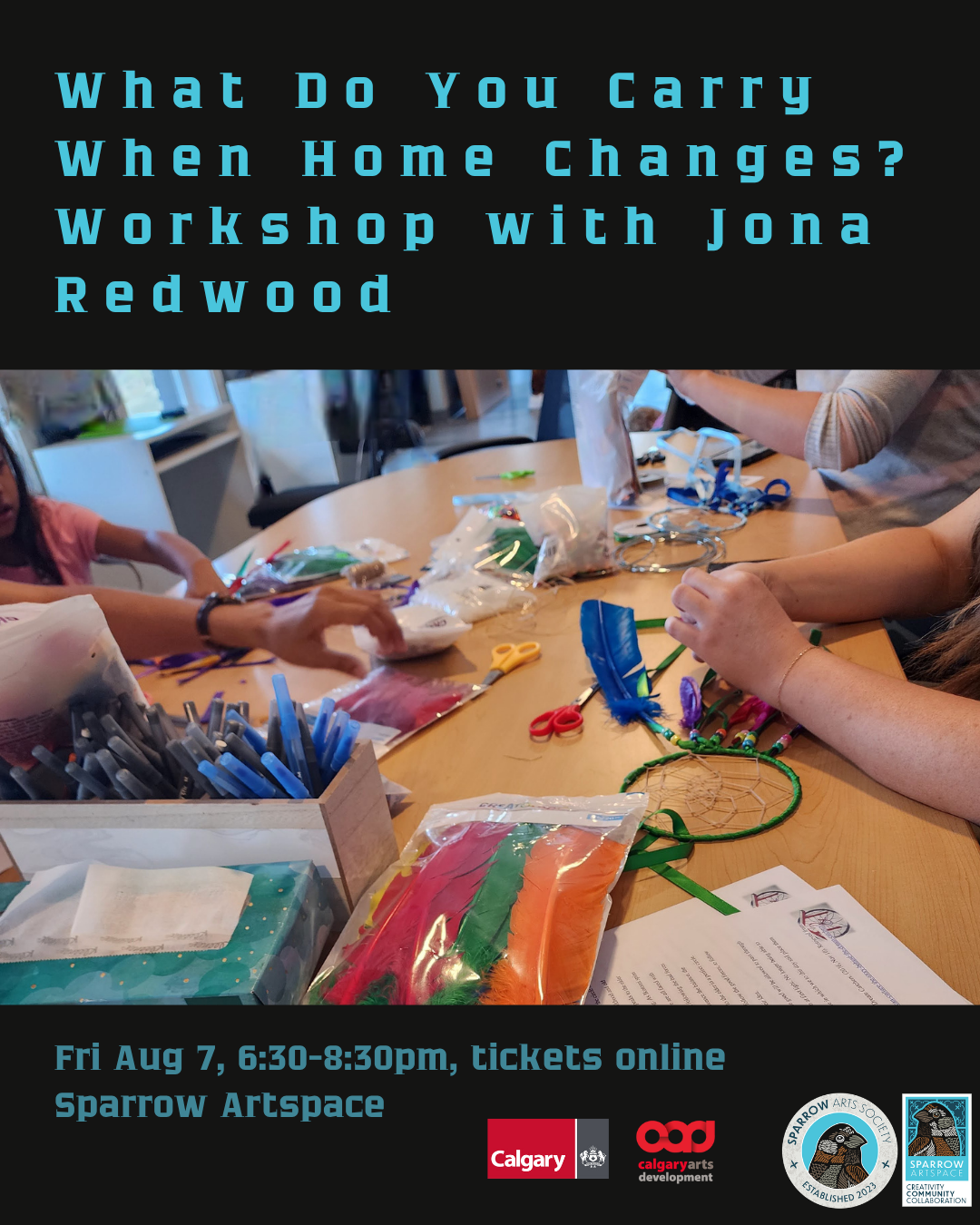 What Do You Carry When Home Changes? Workshop with Jona Redwood