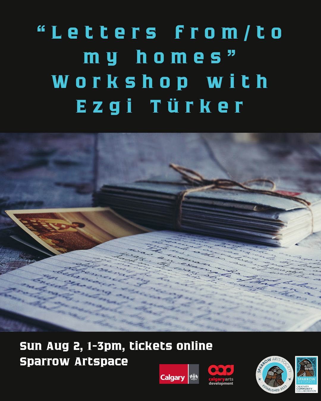 “Letters from/to my homes” Workshop with Ezgi Türker
