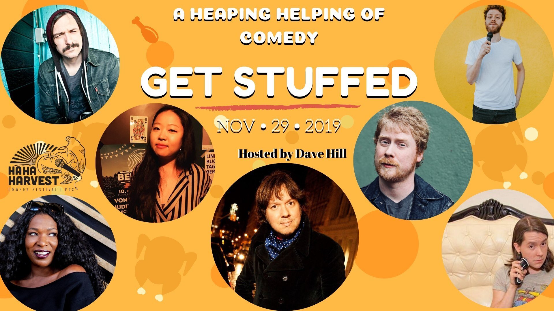 Get Stuffed: A Heaping Helping of Comedy hosted by Dave Hill