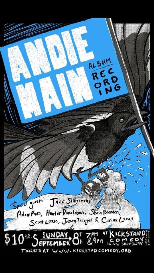 Andie Main Album Recording: Magpie (9pm Show)