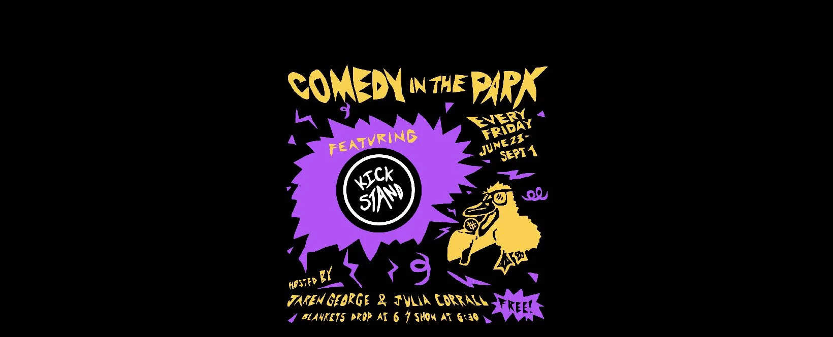 Kickstand Comedy in the Park — Kickstand Comedy