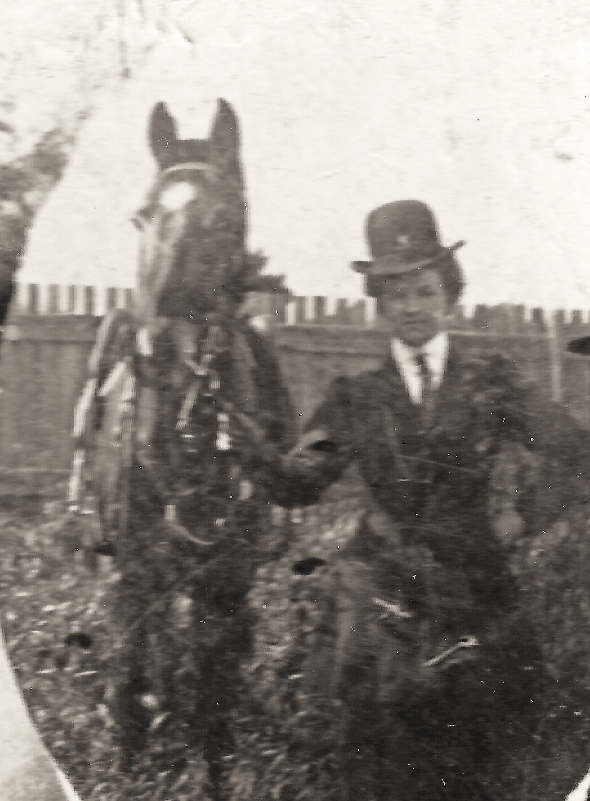 Lila Eade, a young horsewoman in 1909.