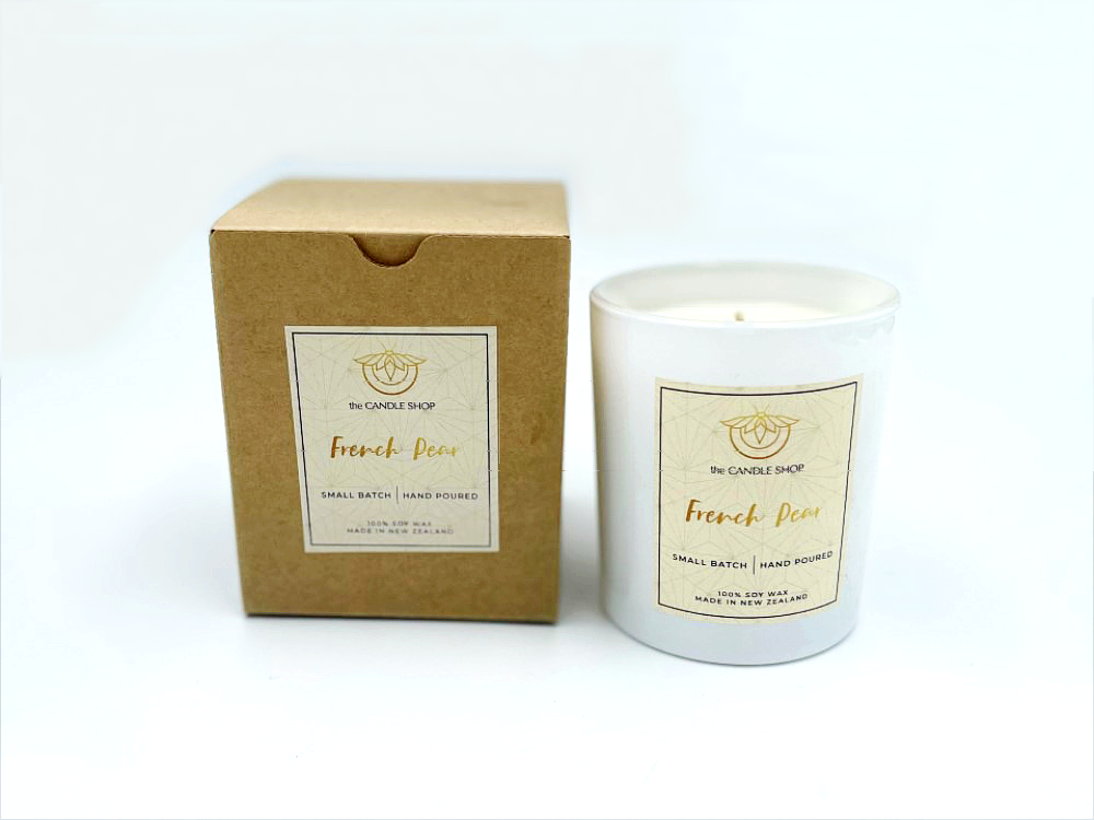 French Pear scented candles — The Candle Shop Home Fragrances