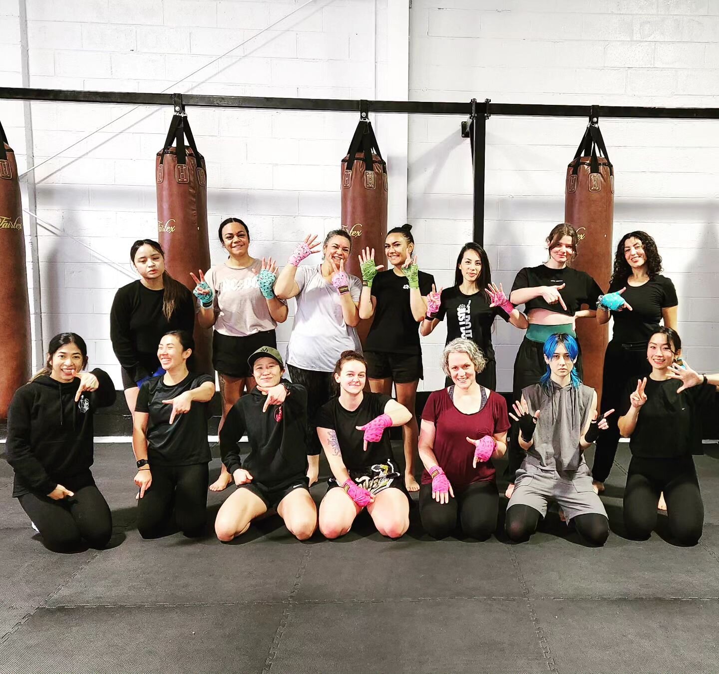 Week 7 for our 8 Week Course! 

1 more week to go!

-------------------
#muaythai #muaythaibeginners #muaythaiclass #womenmuaythai #femalemuaythai #thaikickboxing #boxing #selfdefense #womenmartialarts #womenselfdefense #womenpower