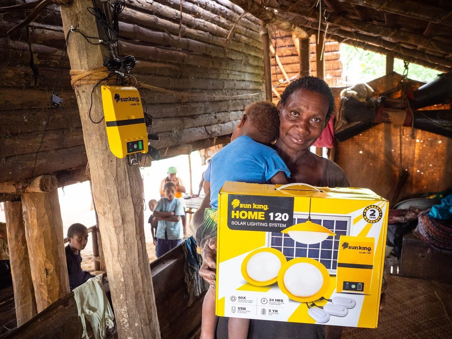 &ldquo;A service like this has never happened in Lake Murray before. We used to live in the darkness but now we can see. It has been six generations that we have been living in the dark and now light will help Lake Murray move forward,&quot; says Lew