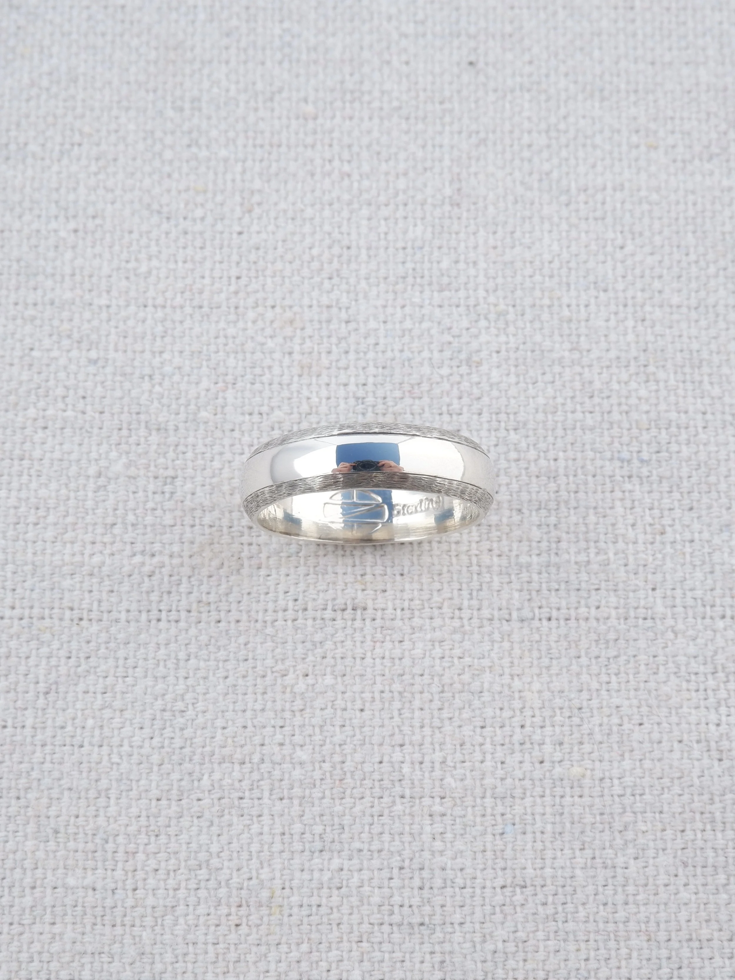 ENB jewelry silversmith instructor polishing class wide band ring making.jpg