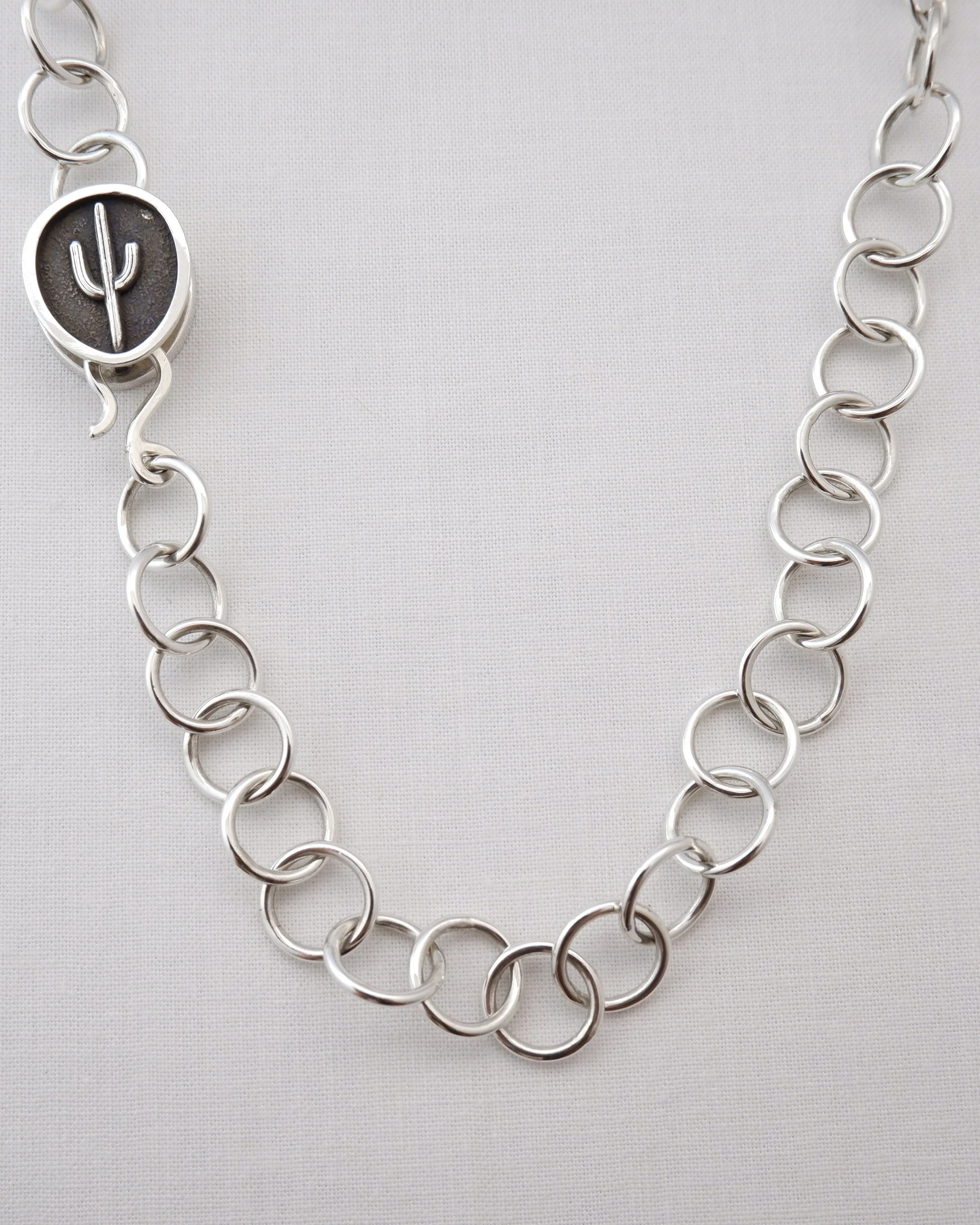 ENB signature silver saguaro reversible convertible lariat necklace.jpg