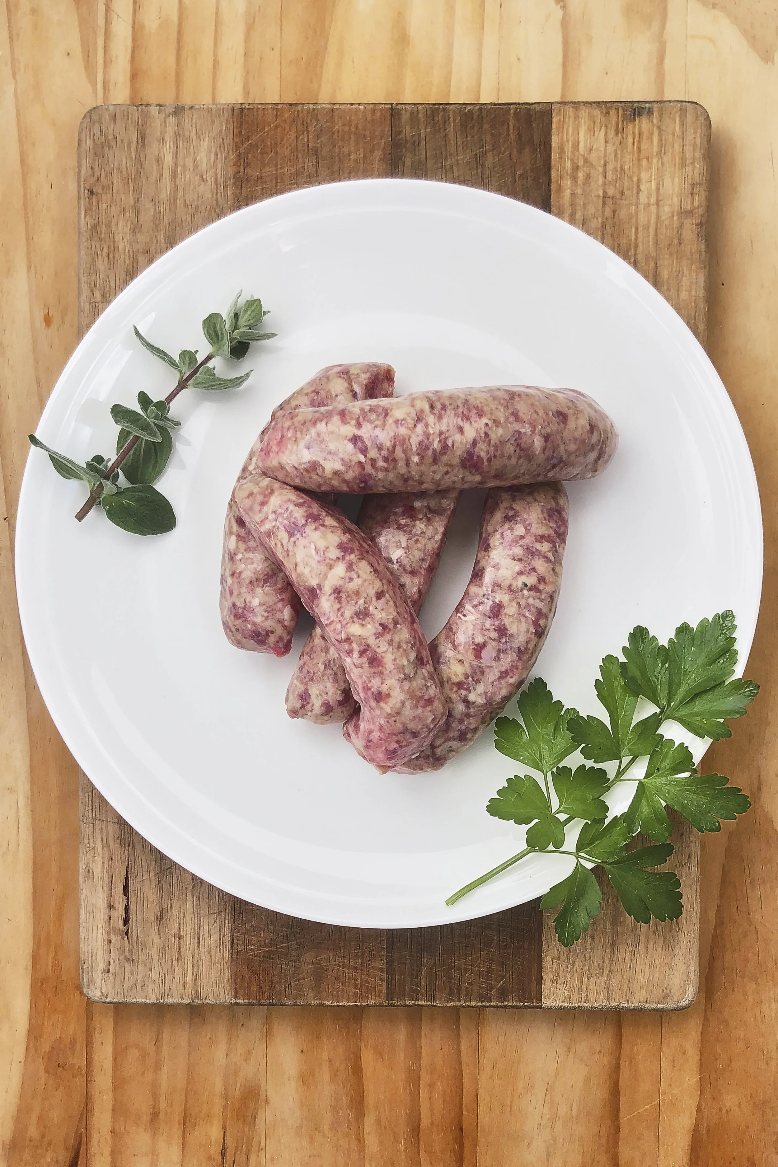 Sausage (English) — Levenvale Farm & Bello Beef