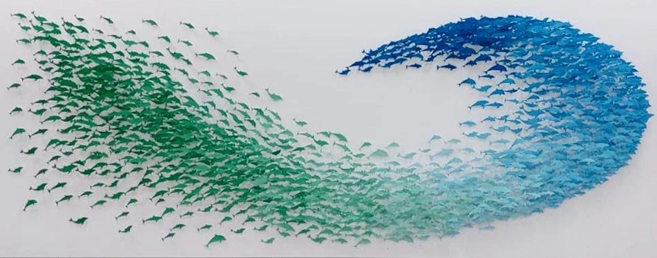 Dolphin abstract