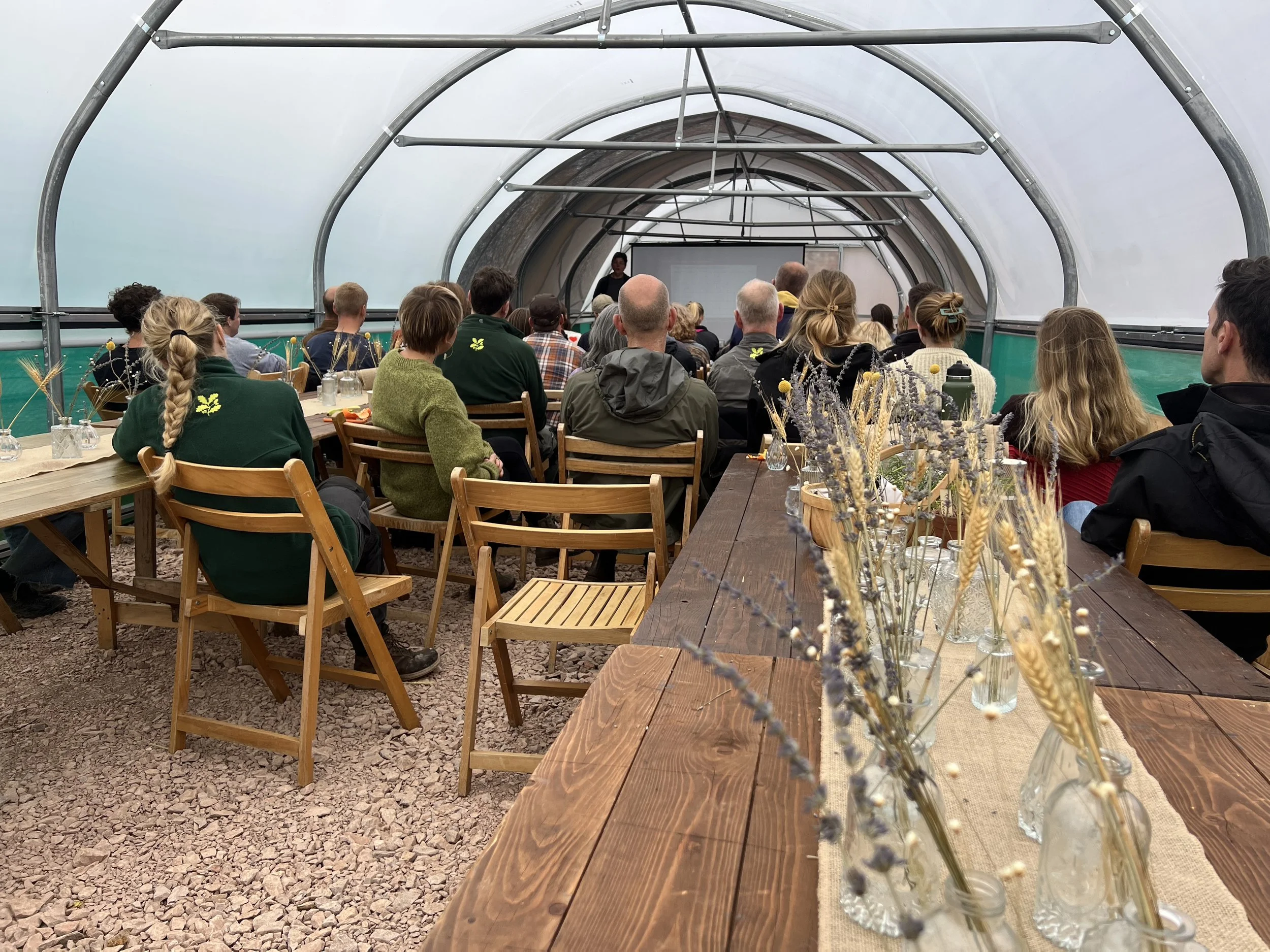 Sept 17th, Lovely day with the Southwest Region National Trust Gardeners