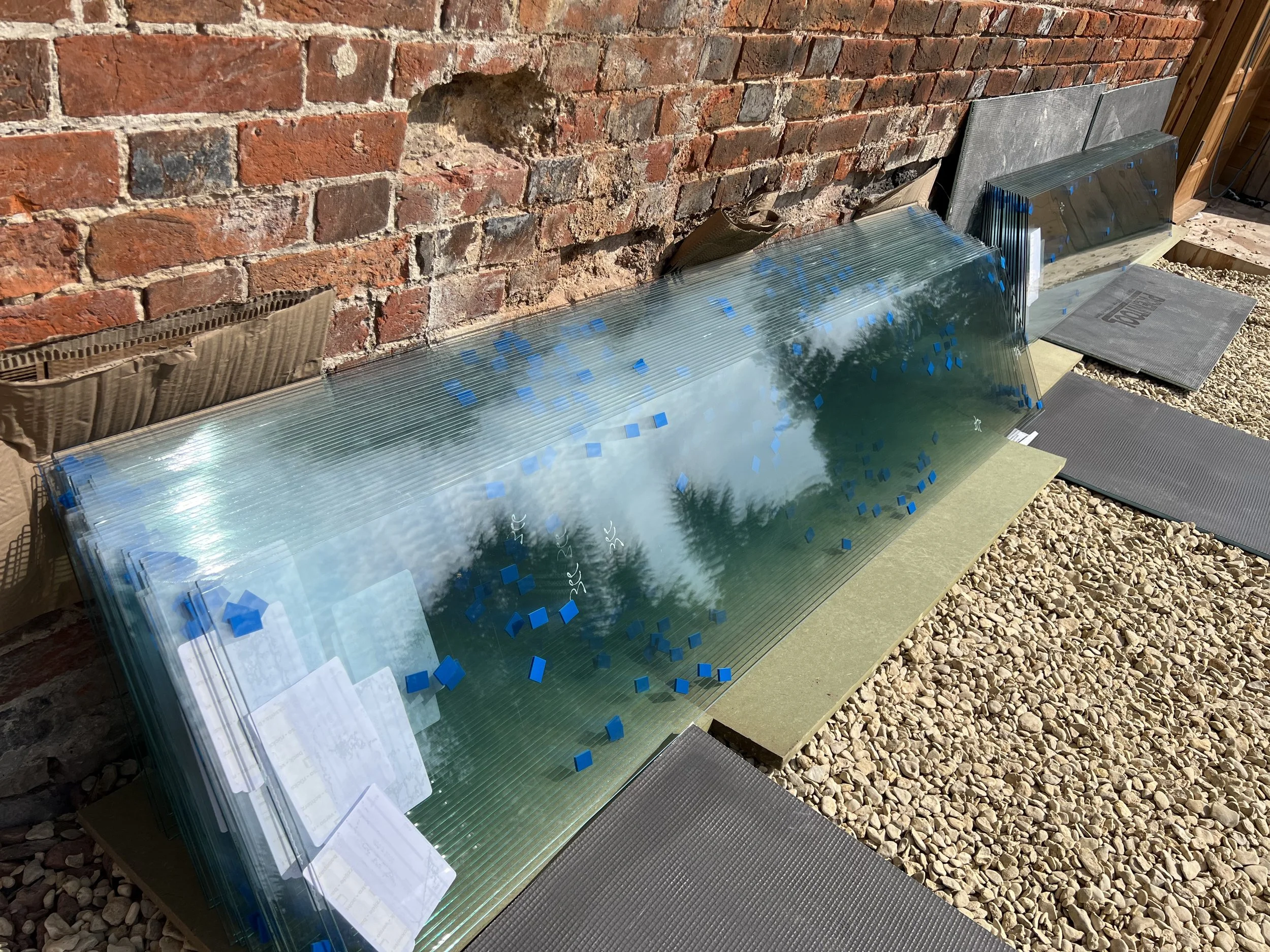 Glass for Greenhouse arrives!