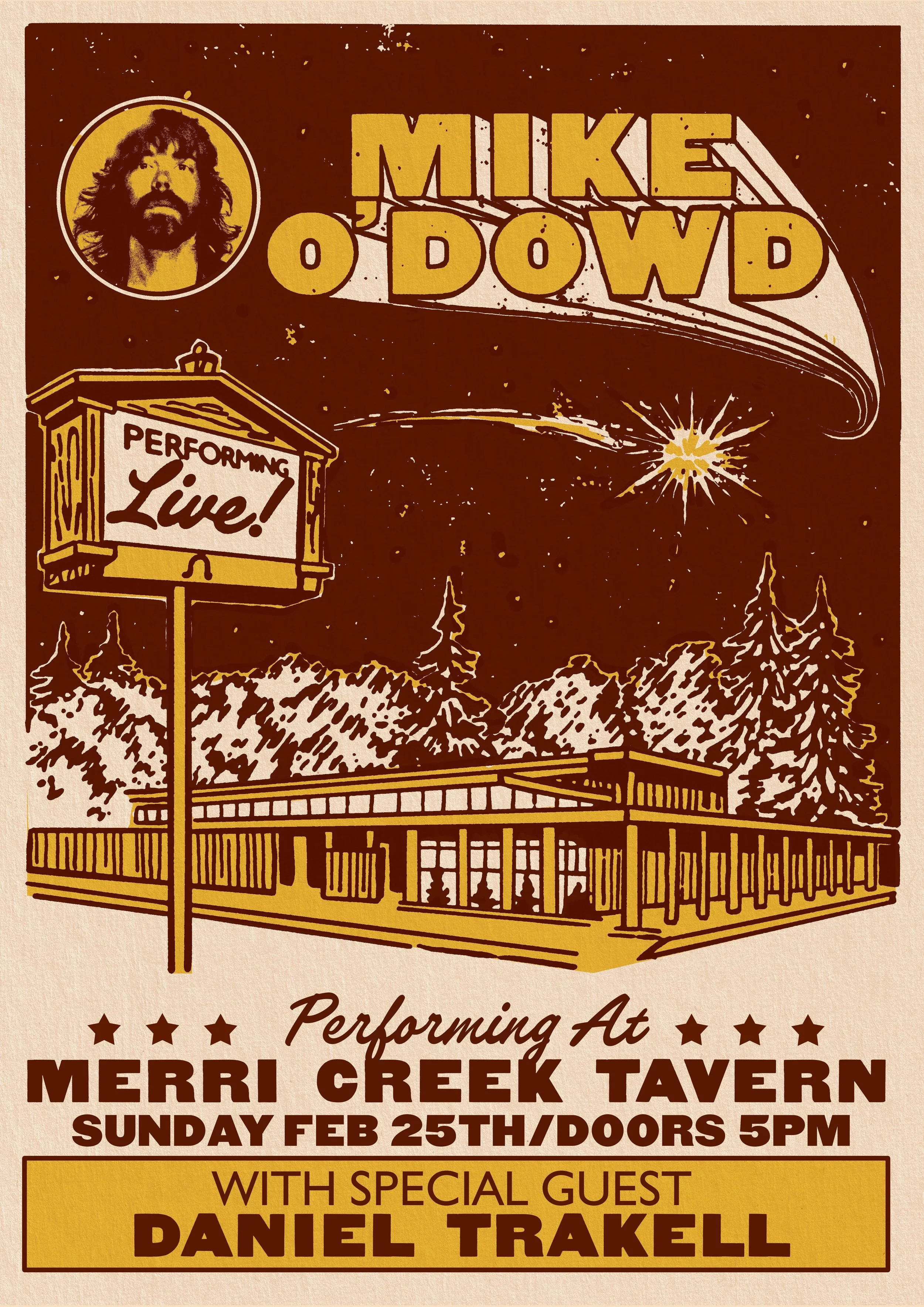 Mike O'Dowd poster, 2024