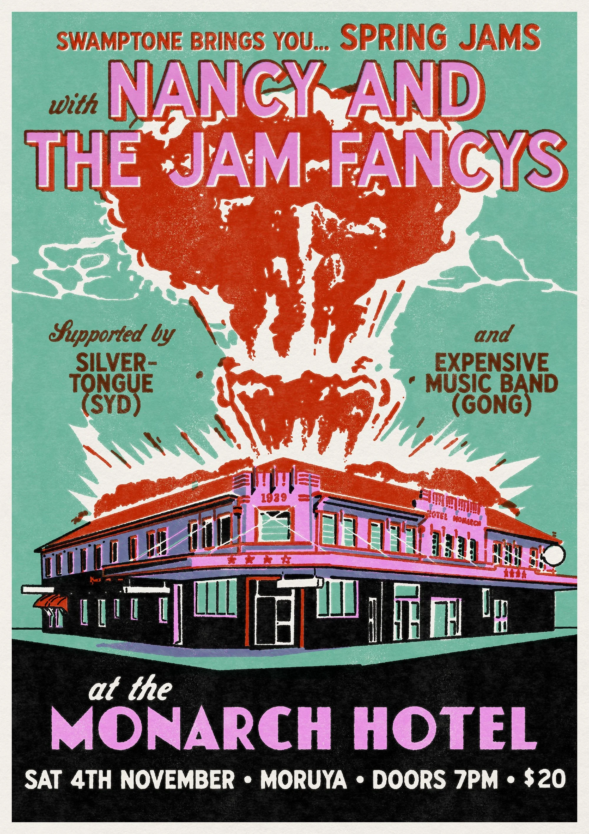 Nancy & The Jam Fancys poster, 2024