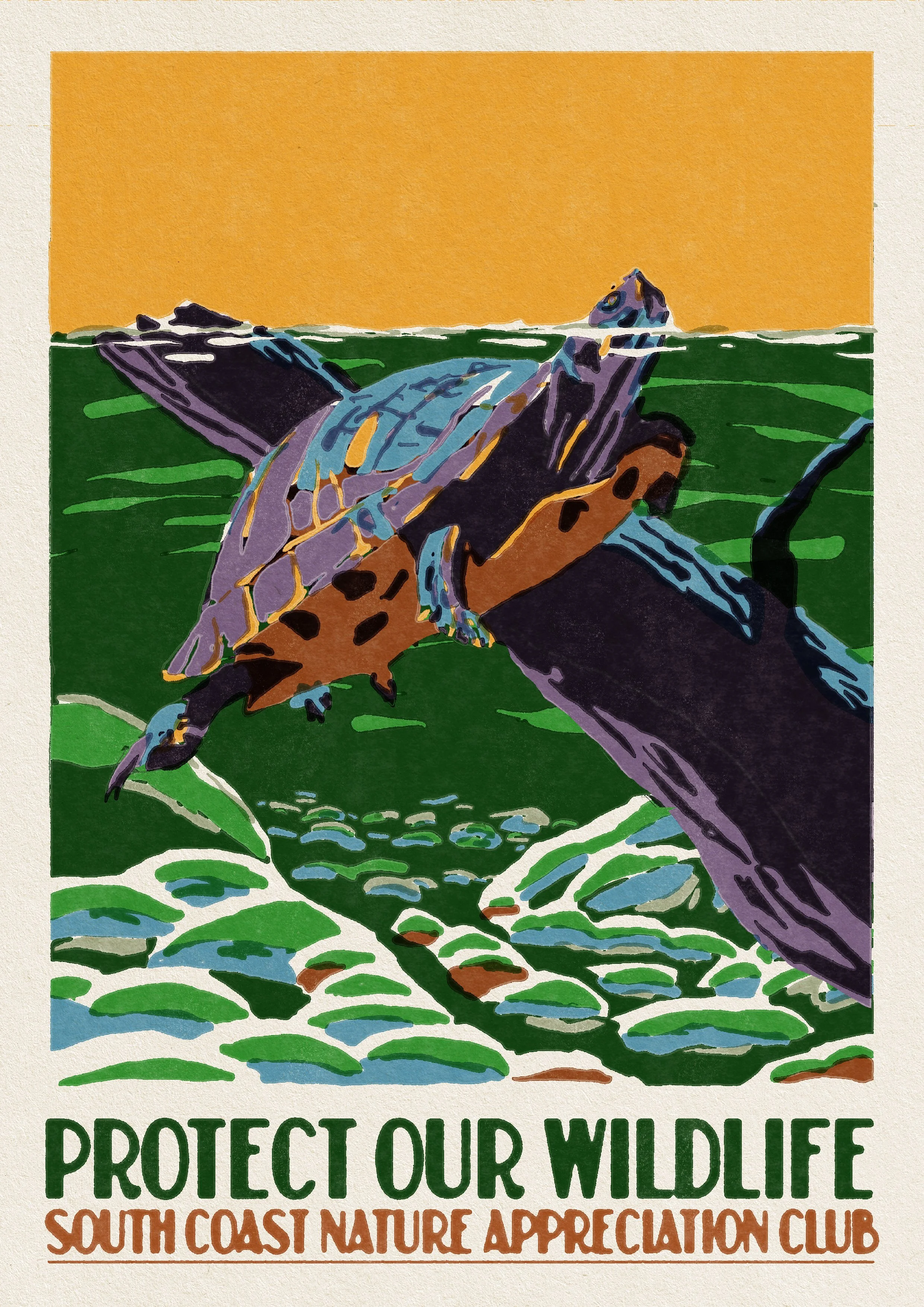 Protect Our WIldlife poster, 2023