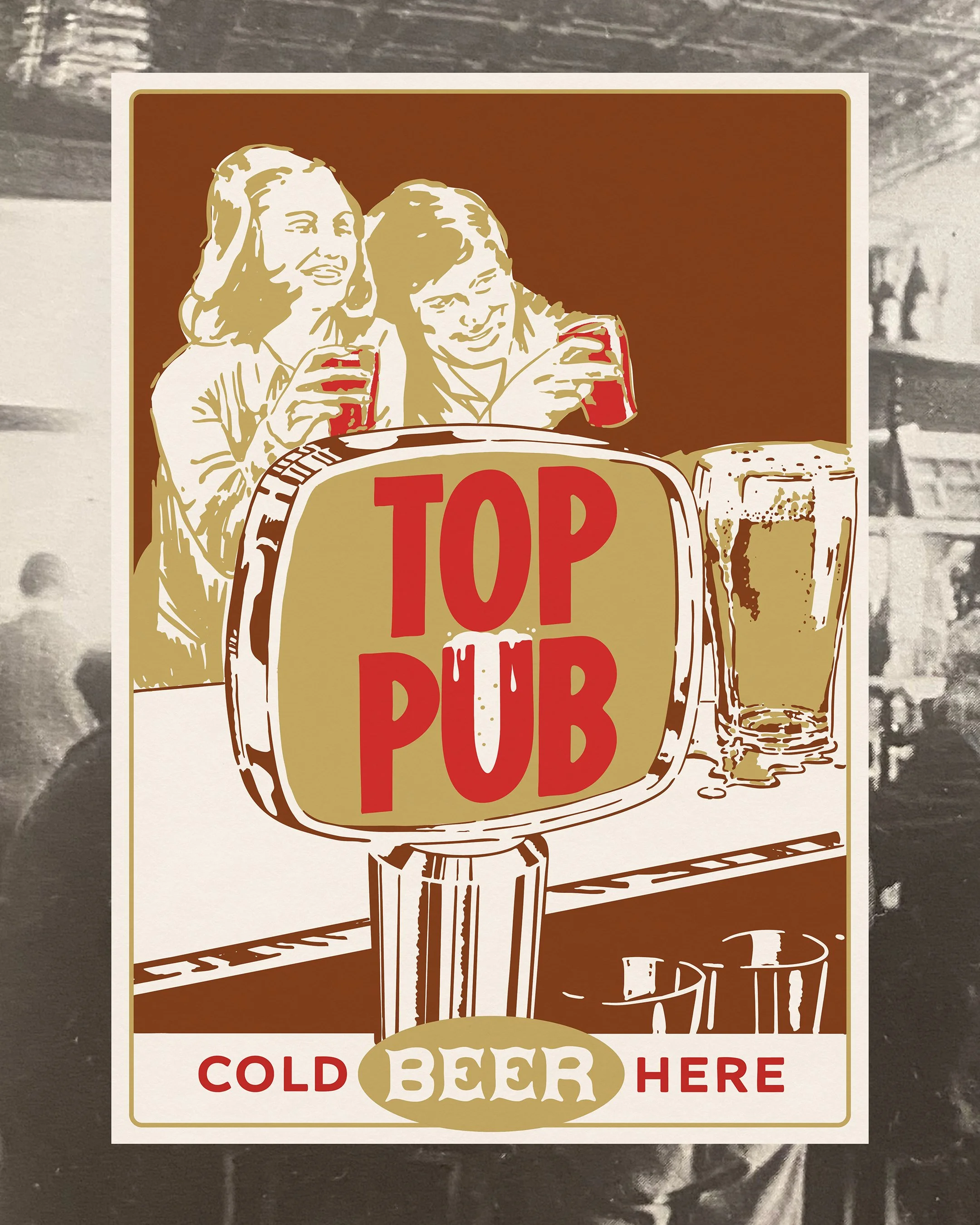 Top Pub branding, 2026