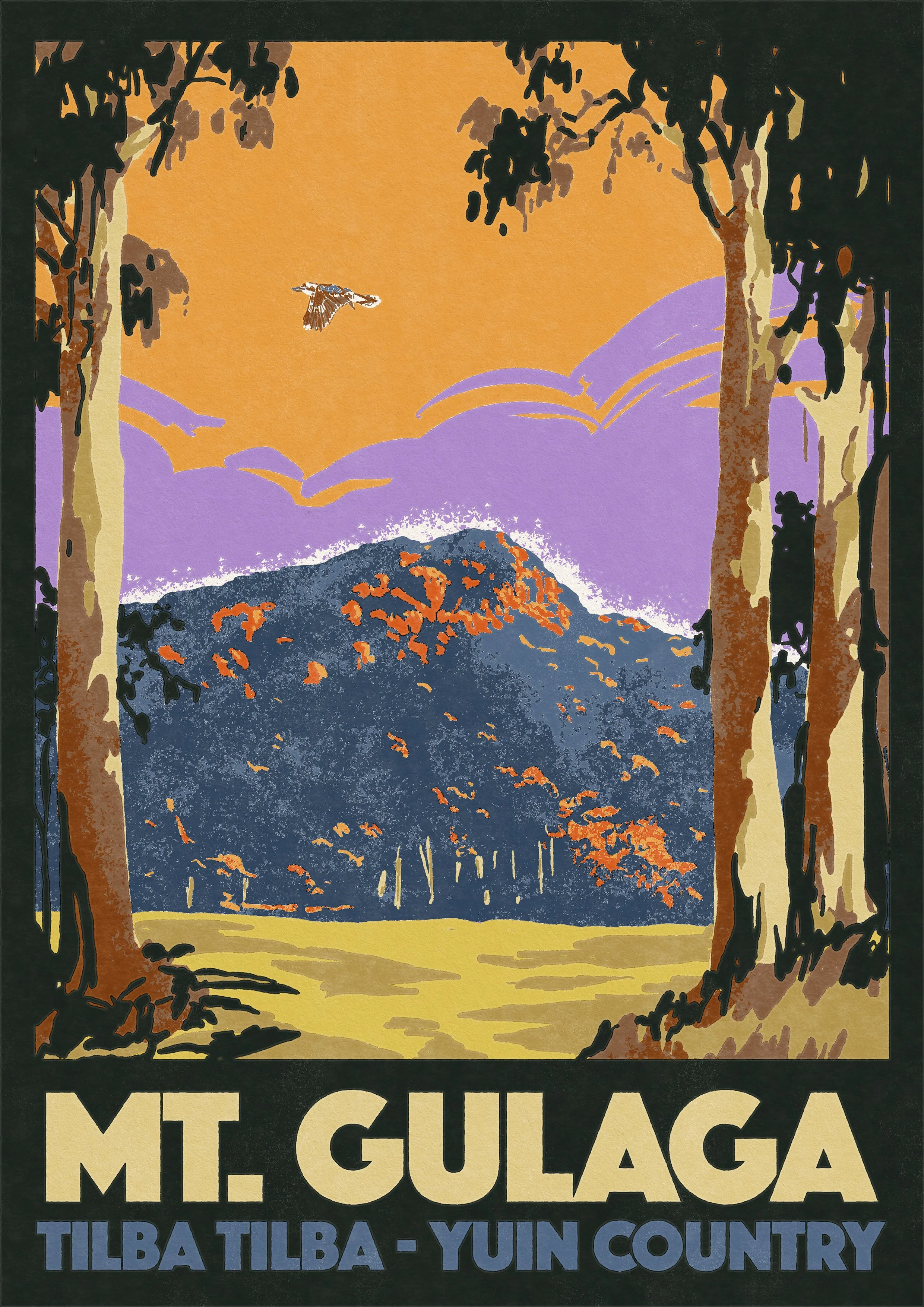 Mt. Gulaga poster, 2024