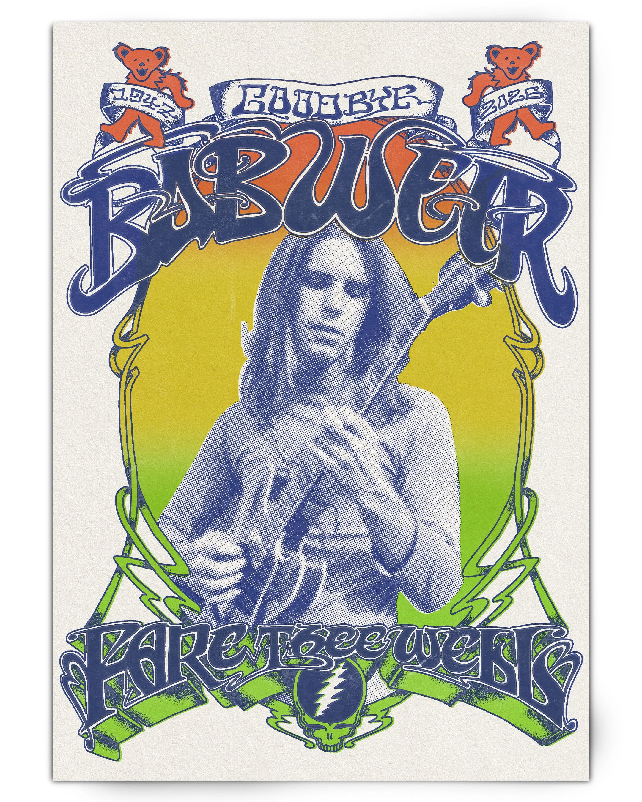 Bob Weir poster, 2026