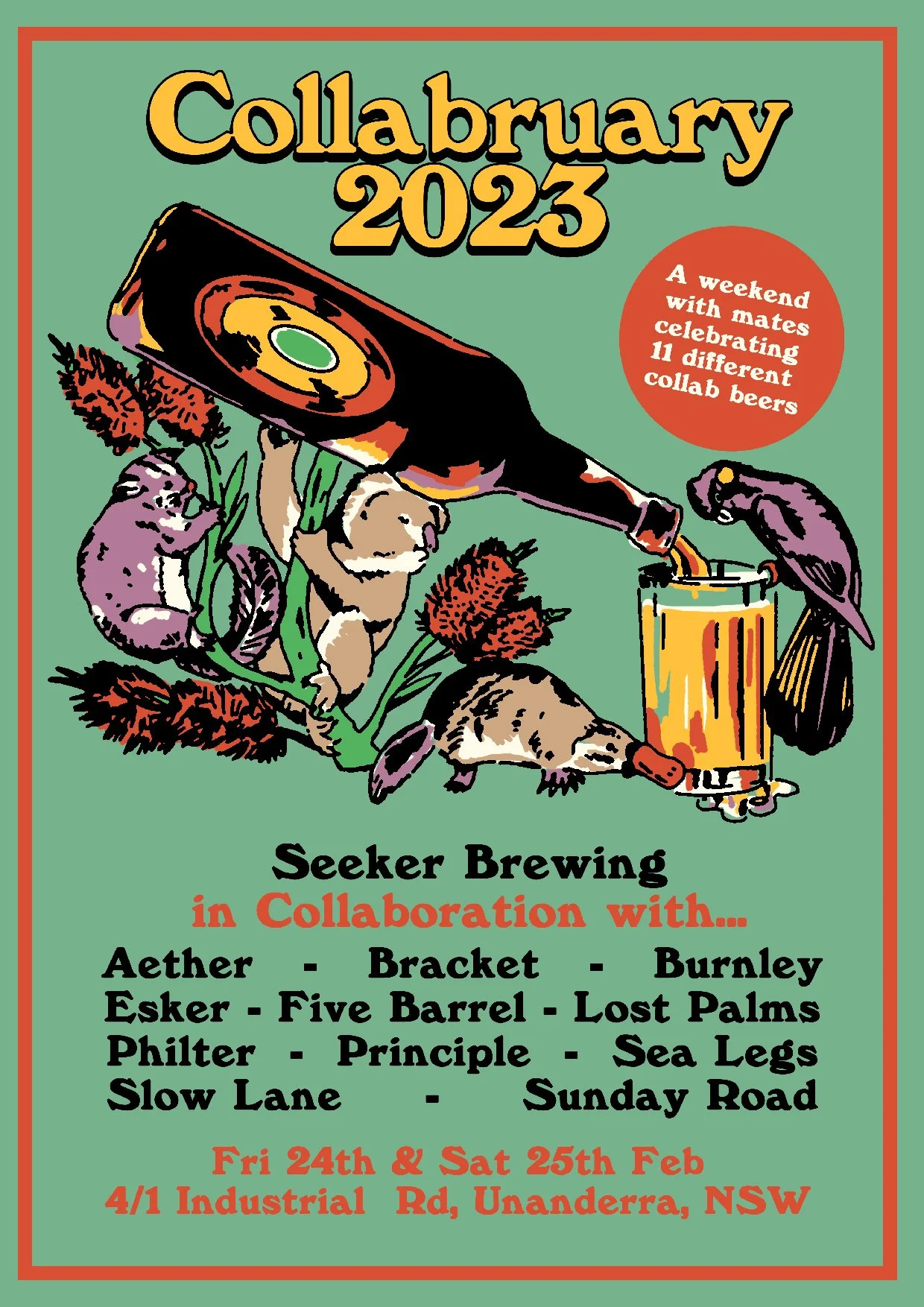 Collabuary poster, 2022