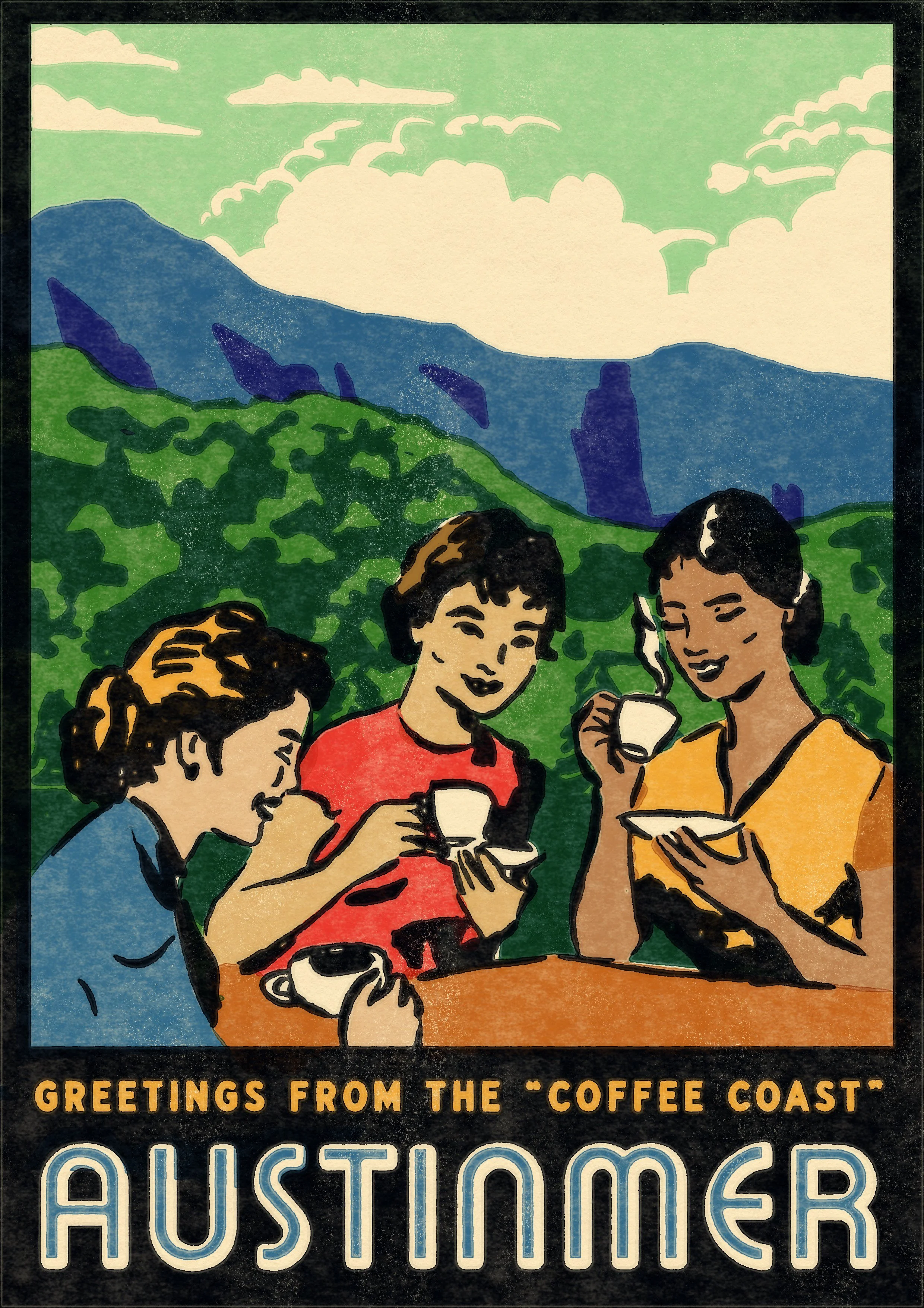 Austinmer Poster, 2022