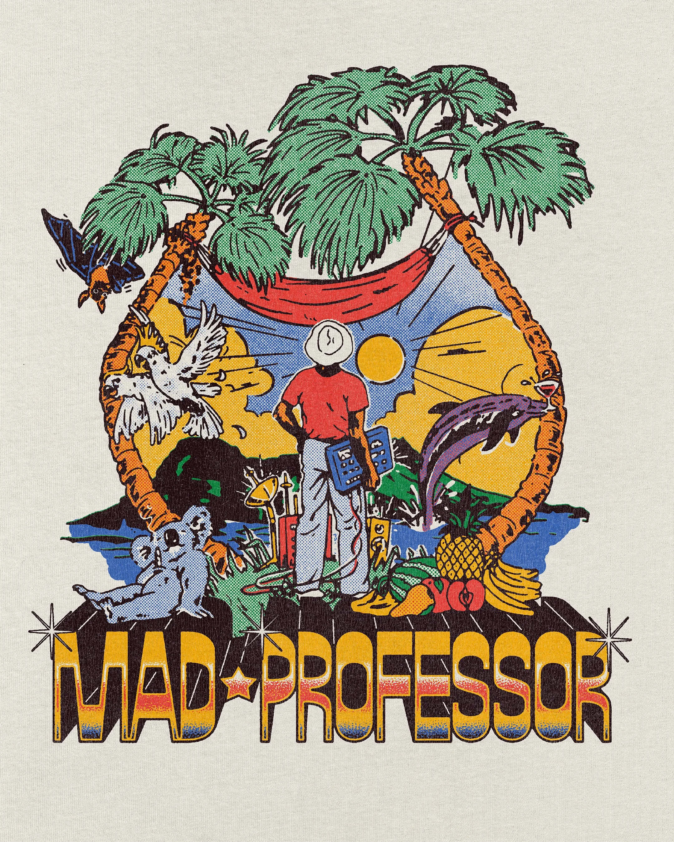 Mad Professor 'Down Under' tour tee & poster, 2026