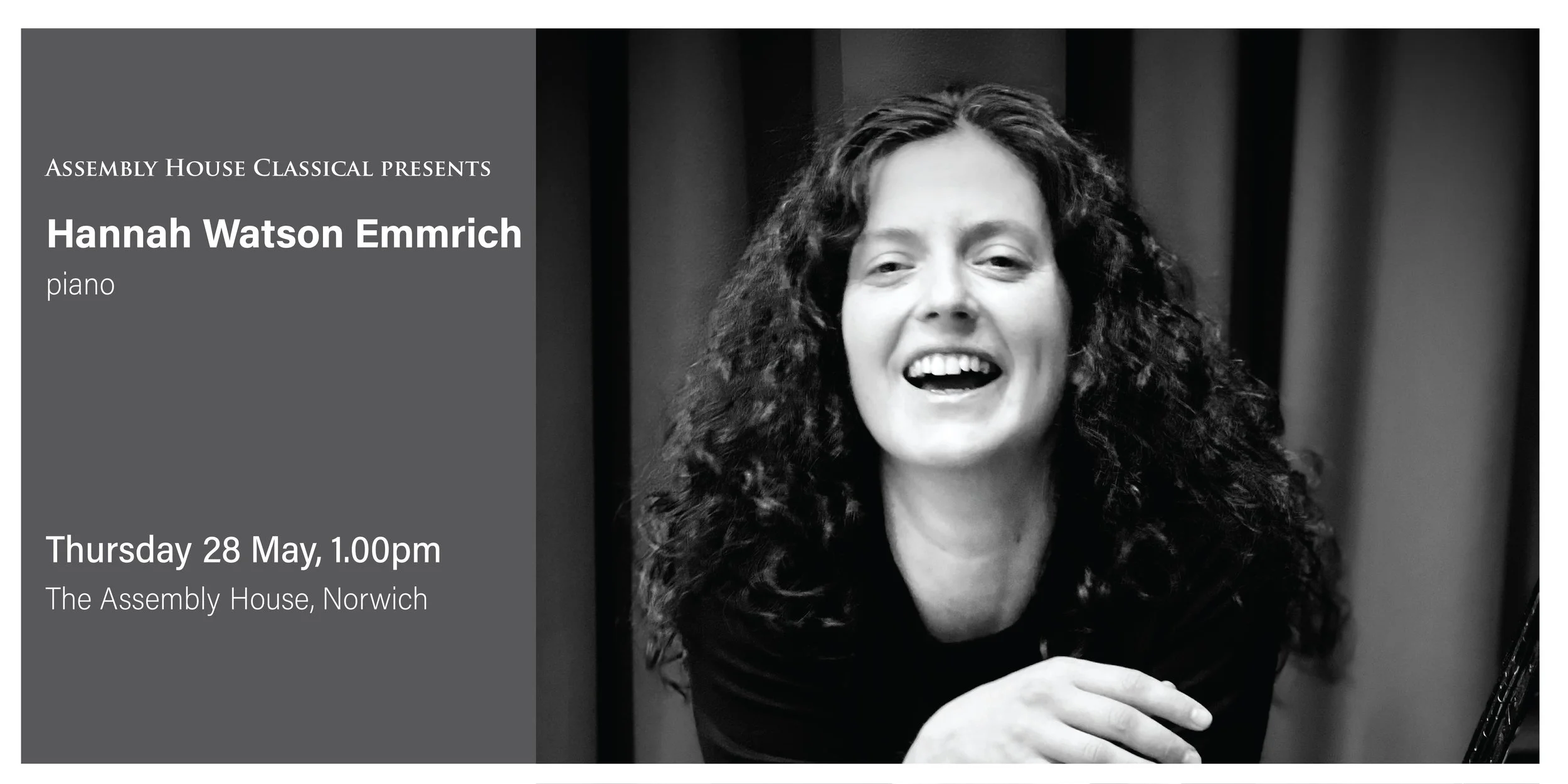 Hannah Watson Emmrich – piano