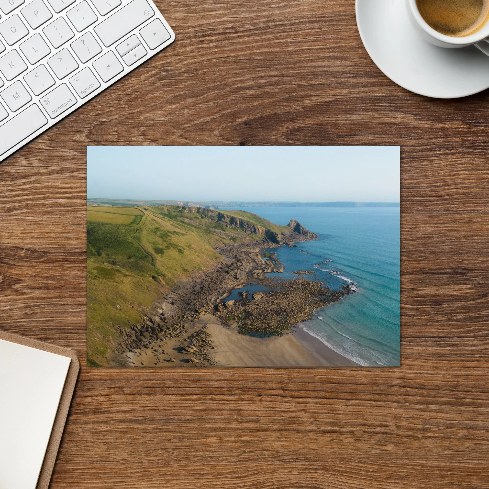 Newgale Rickets Head Greeting card