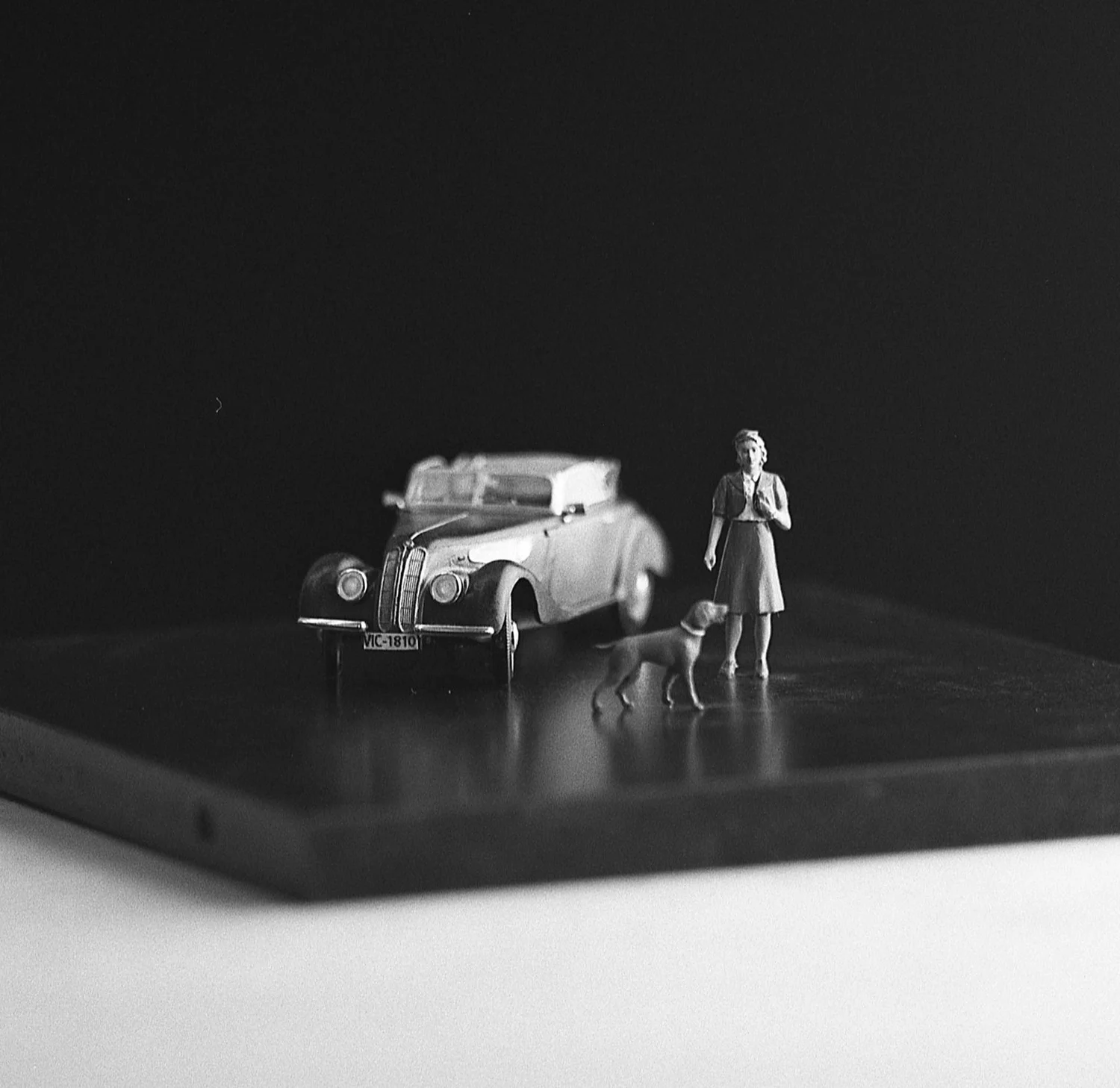 The effect of a green filter on Ilford Delta 100