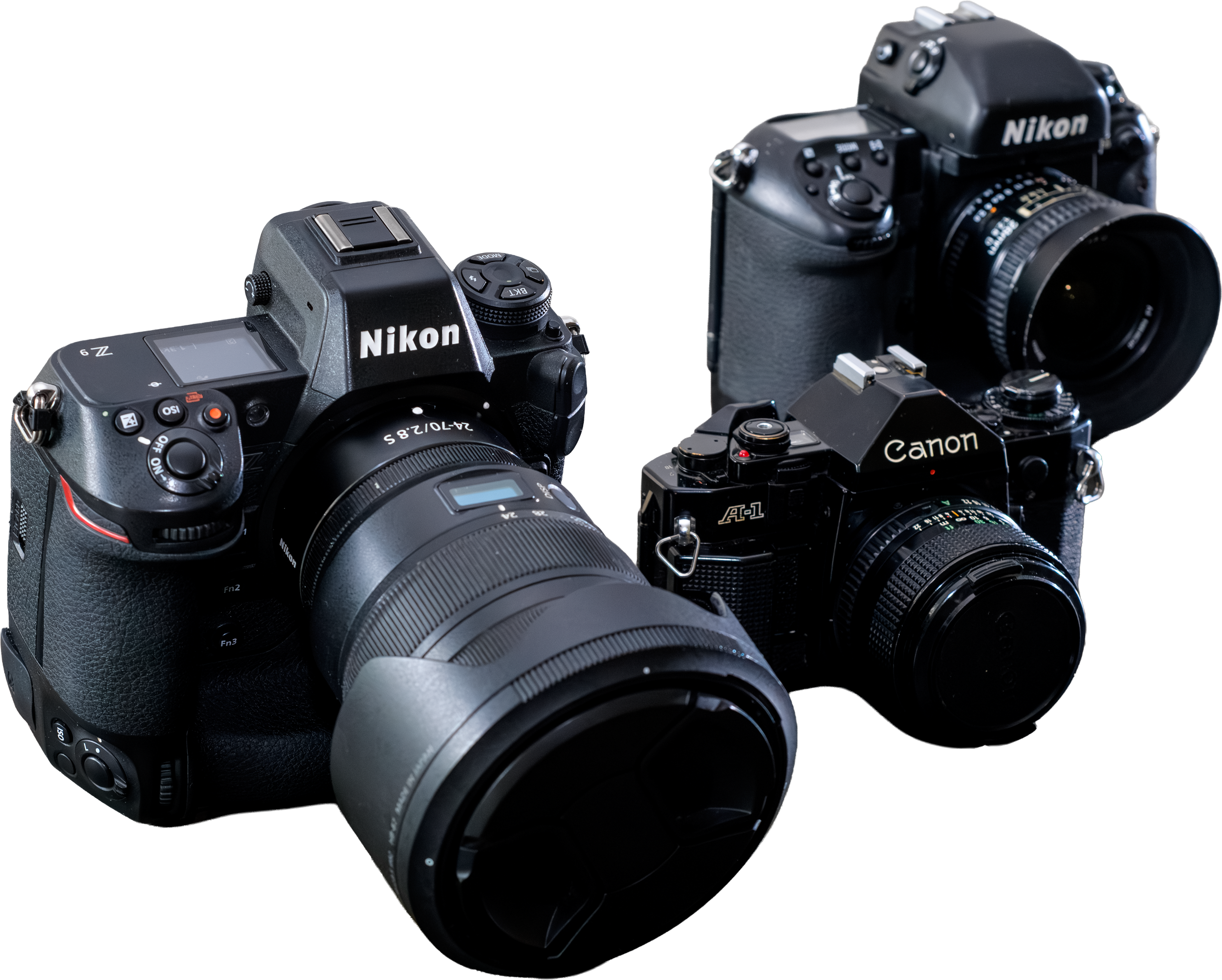 Group Shot Canon Nikon F5 Z9 Product Photo.png