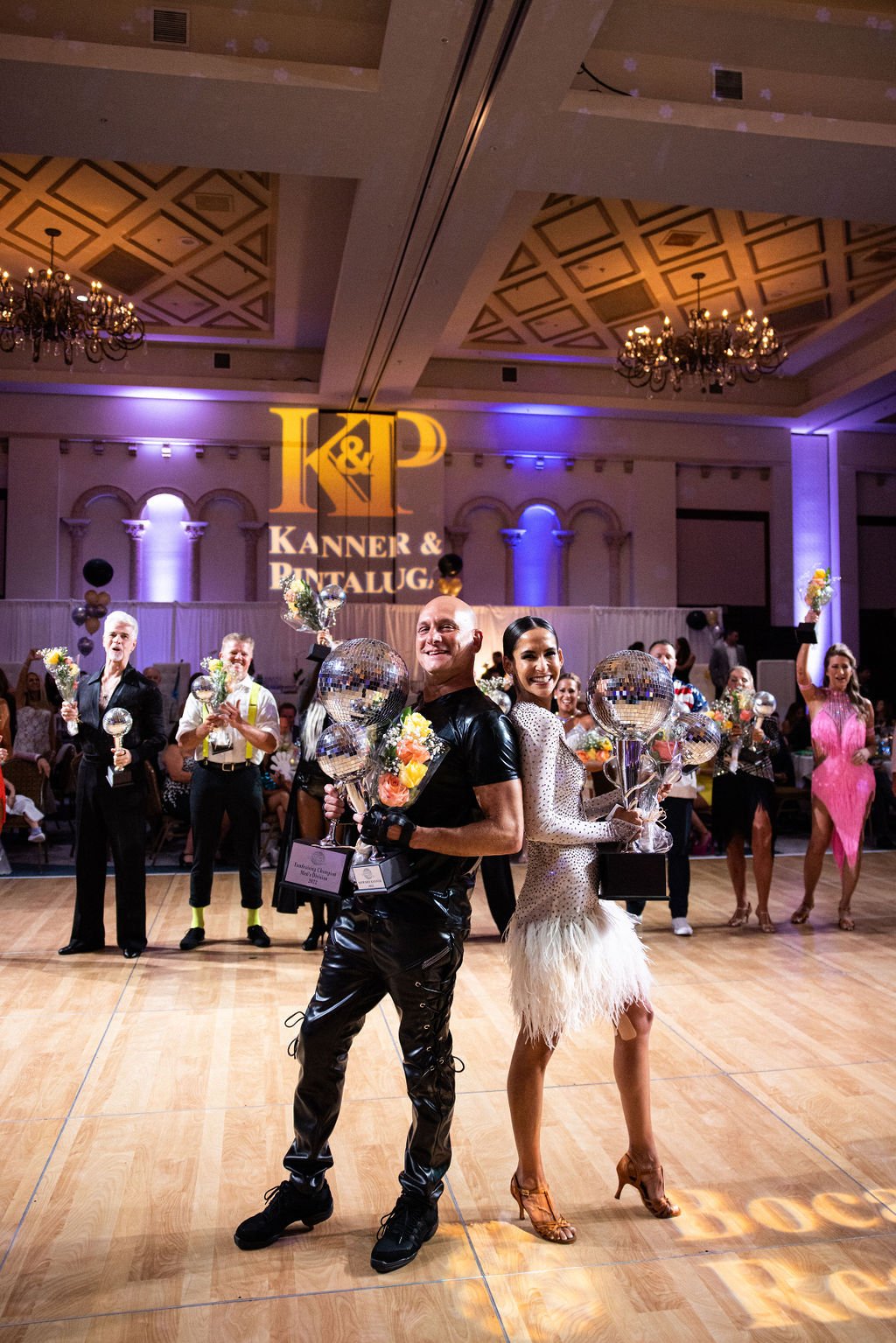 Boca's Ballroom Battle 2022 Fundraising Winners, Andrea Virgin and Howard Kanner, 2022_025, Viviimage Photography.jpg