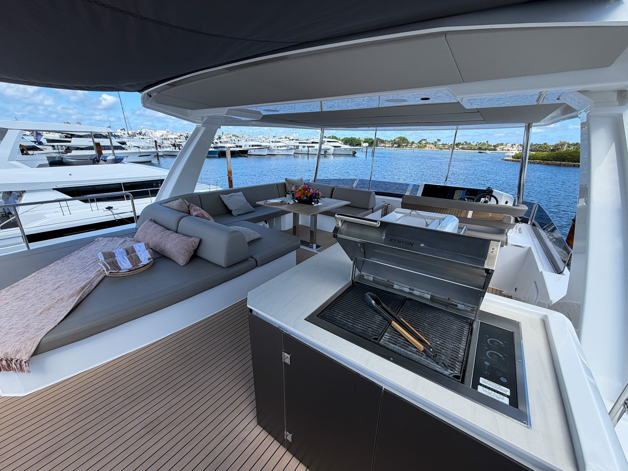 On the Water at the Palm Beach International Boat Show: Inside the Leopard 53 Powercat