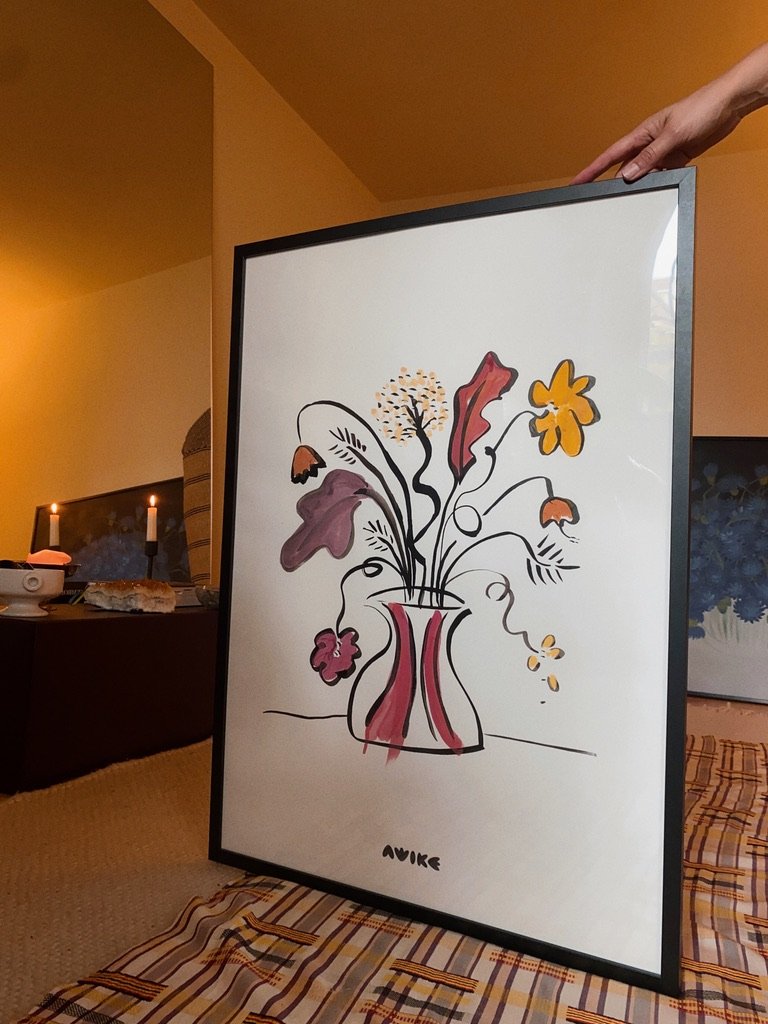 Customized Poster II - Hand colored