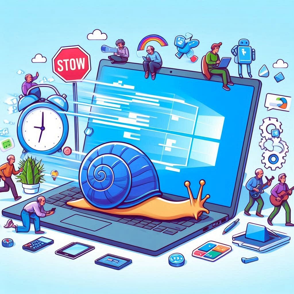Microsoft Windows 10 or Windows 11 slow to start or slow running how to solve