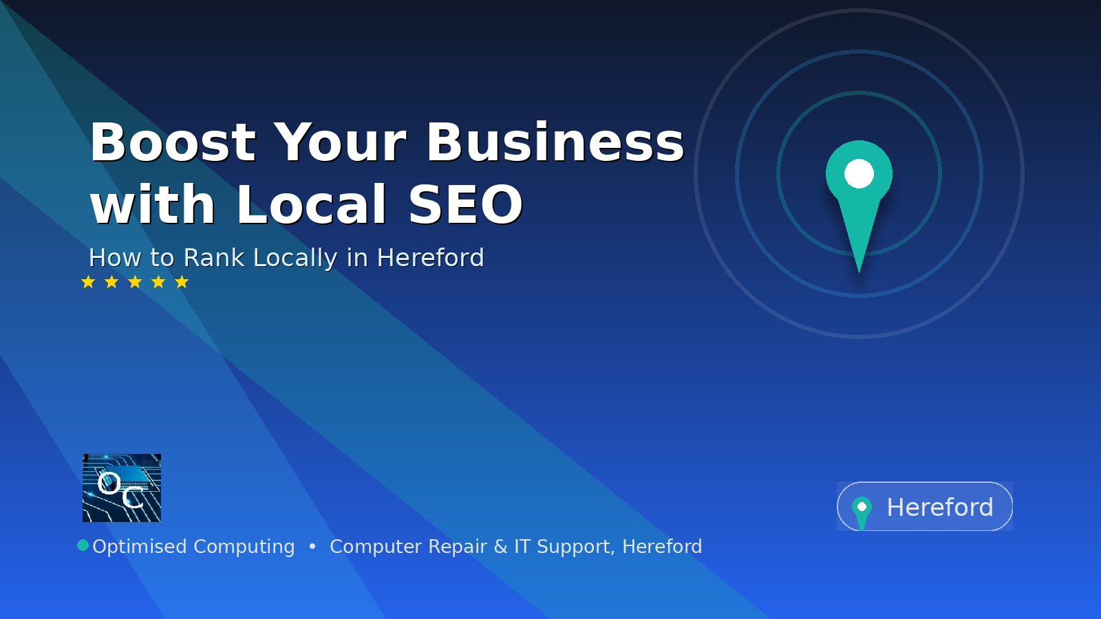 Boost Your Business with Local SEO: How to Rank locally.
