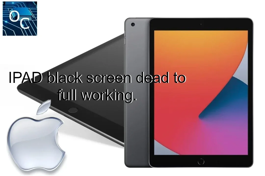 iPad 9th Generation (A2602) With a Completely Black Screen: How We Traced It to a Failed Backlight, a Corrupt iPadOS Install and Two Bent Connector Pins