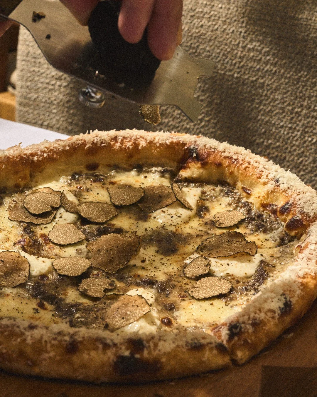 Crafted to be shared, our signature Black Truffle Pizza reflects our mantra, PAREA, a celebration of refined flavors and meaningful connection at the table. ✨ Will you be joining us this weekend? #AVAMediterrAegean | #PAREA | #AVACoconutGrove