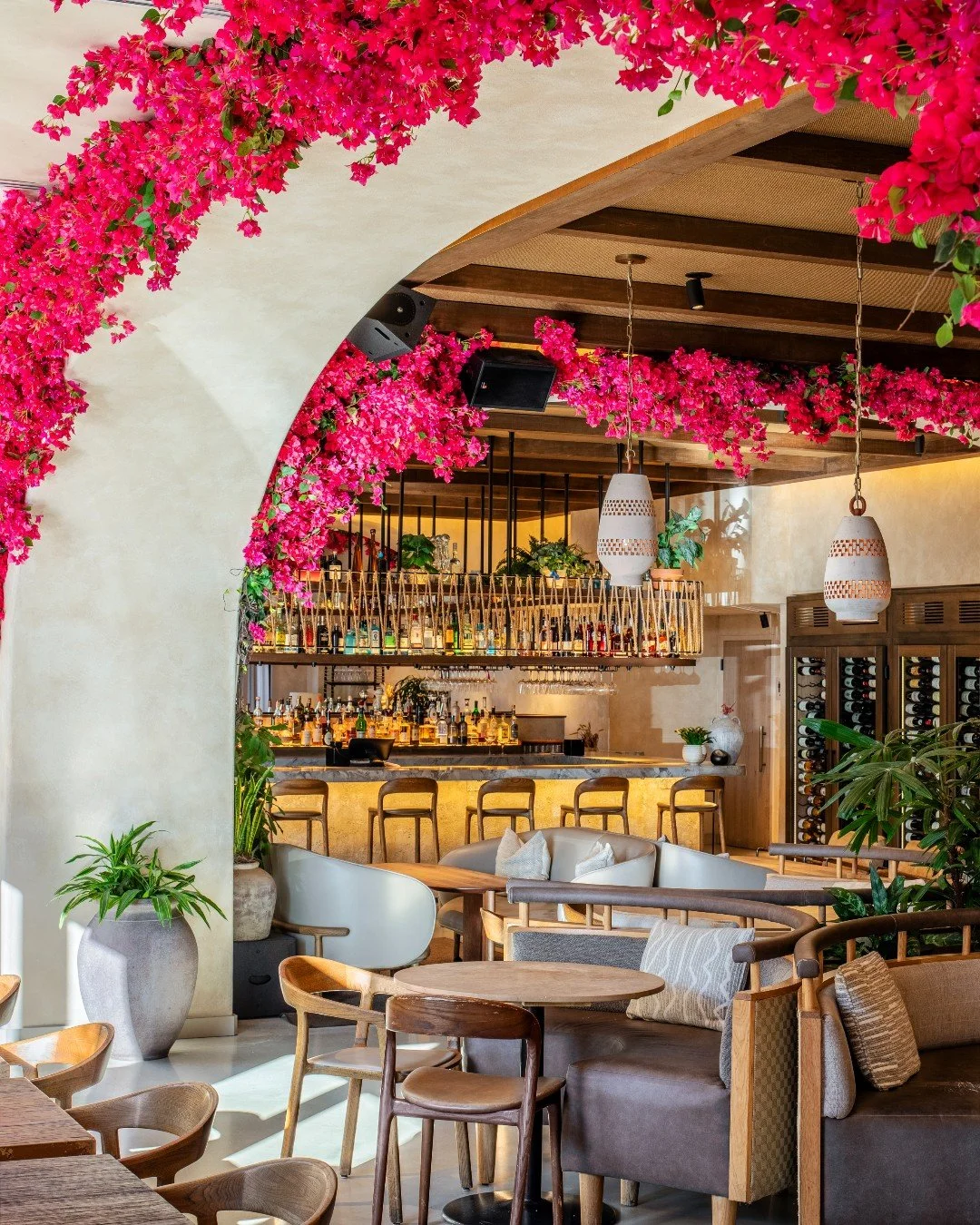 Every detail at AVA Winter Park is rooted in Cycladic design. Natural stone, warm wood, and sunlit openness come together to reflect the timeless elegance of the Aegean. Join us this week for a Mediterranean escape - reserve now at the link in bio.✨