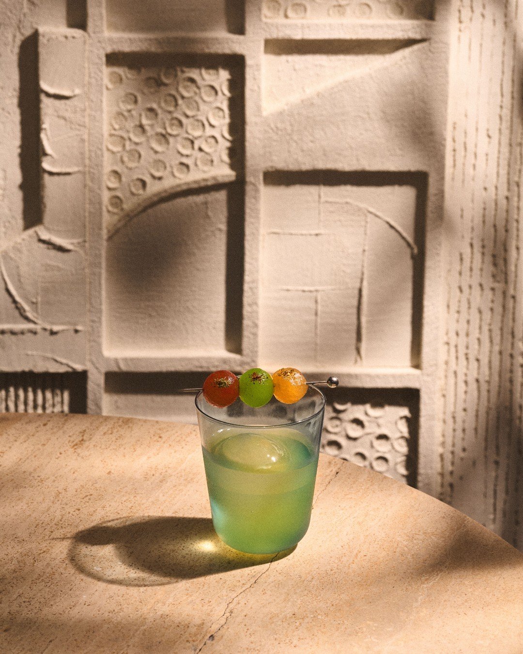 Gaia&rsquo;s Veil was crafted to capture the earth in bloom - a delicate balance of gin, melon, mastiha, and EVOO. Meet us at the bar and experience the essence of the Mediterranean. Reserve at the link in bio. ✨