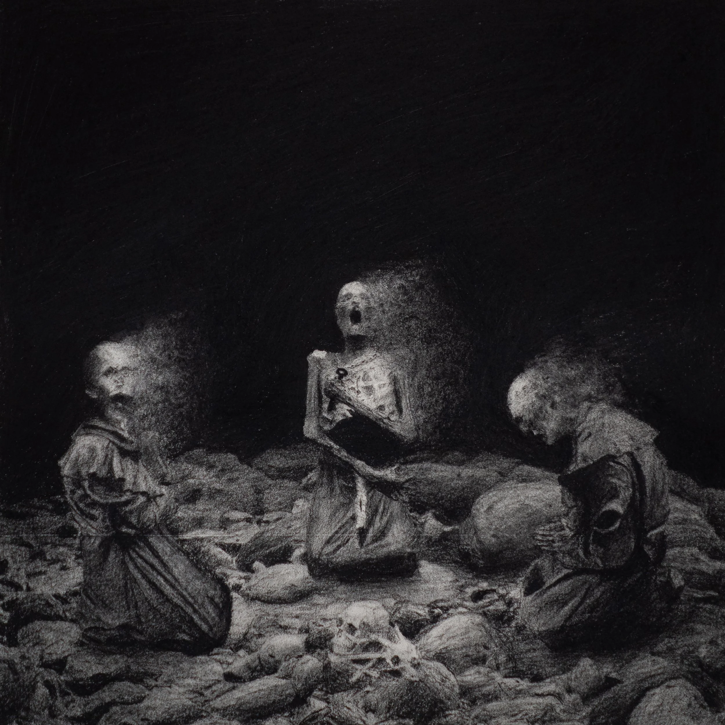 Ordeals - Third Rail Prayer (Booklet art)