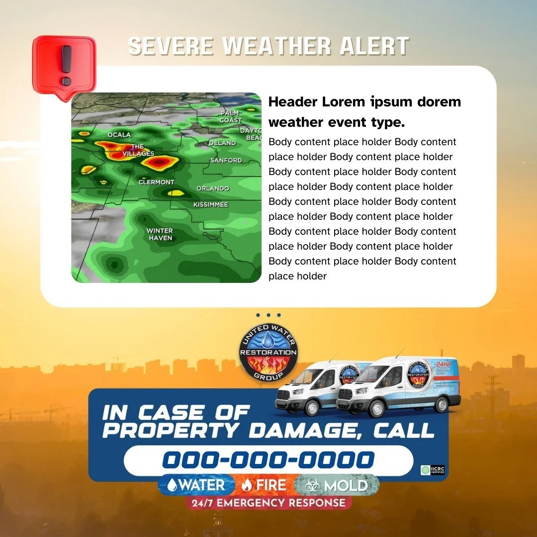 Severe Weather Event Template