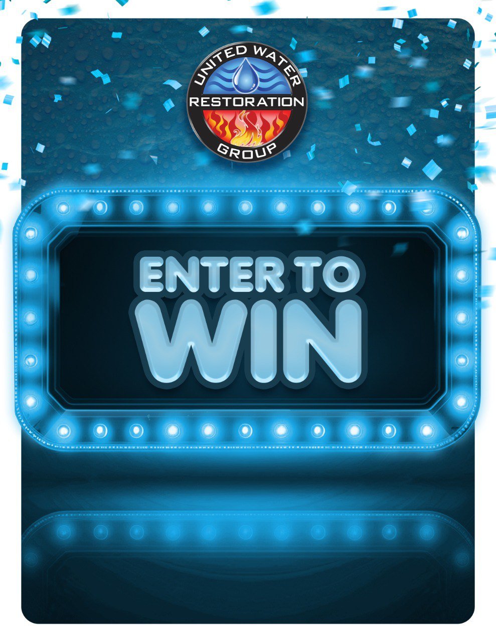 Giveaway tabletop display - Letter Size