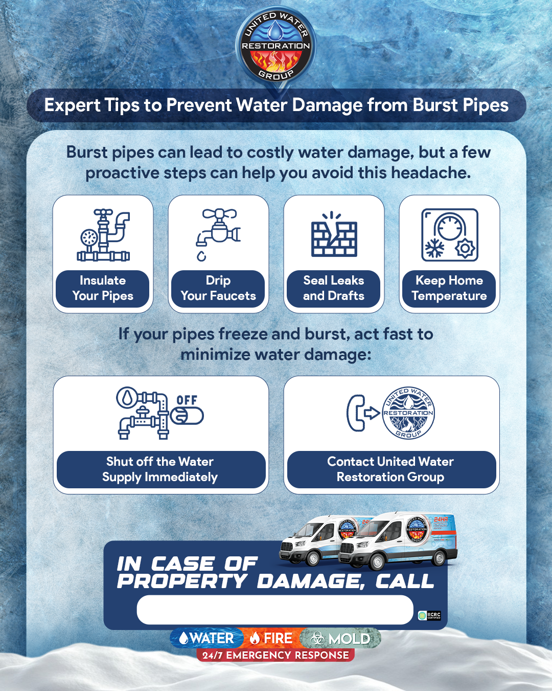 Frozen Pipes Tips