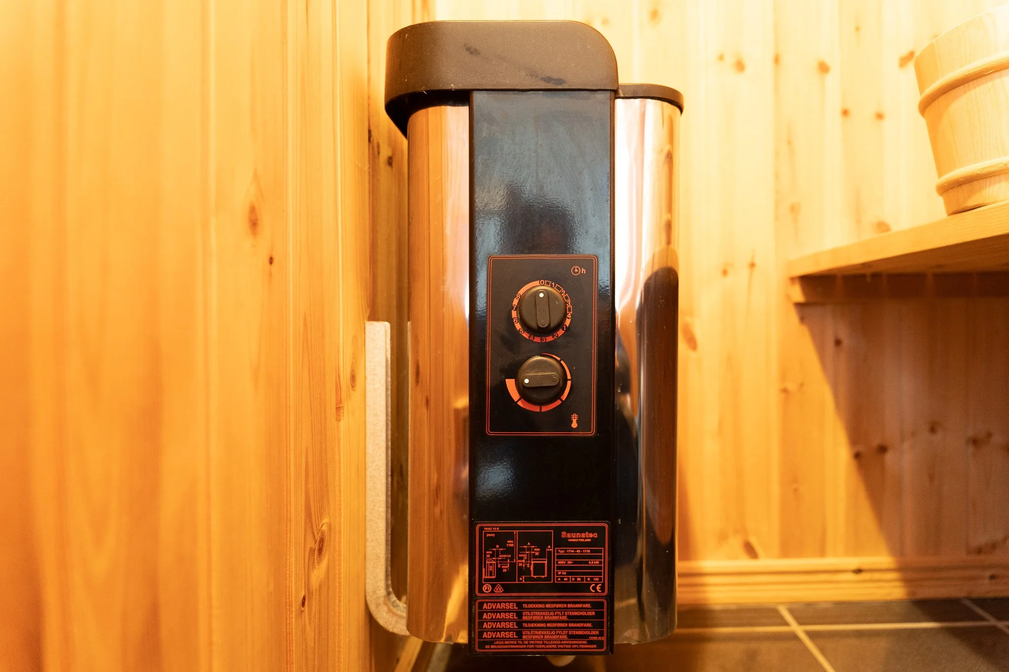 Also das mit der Sauna kann doch so schwer nicht sein!