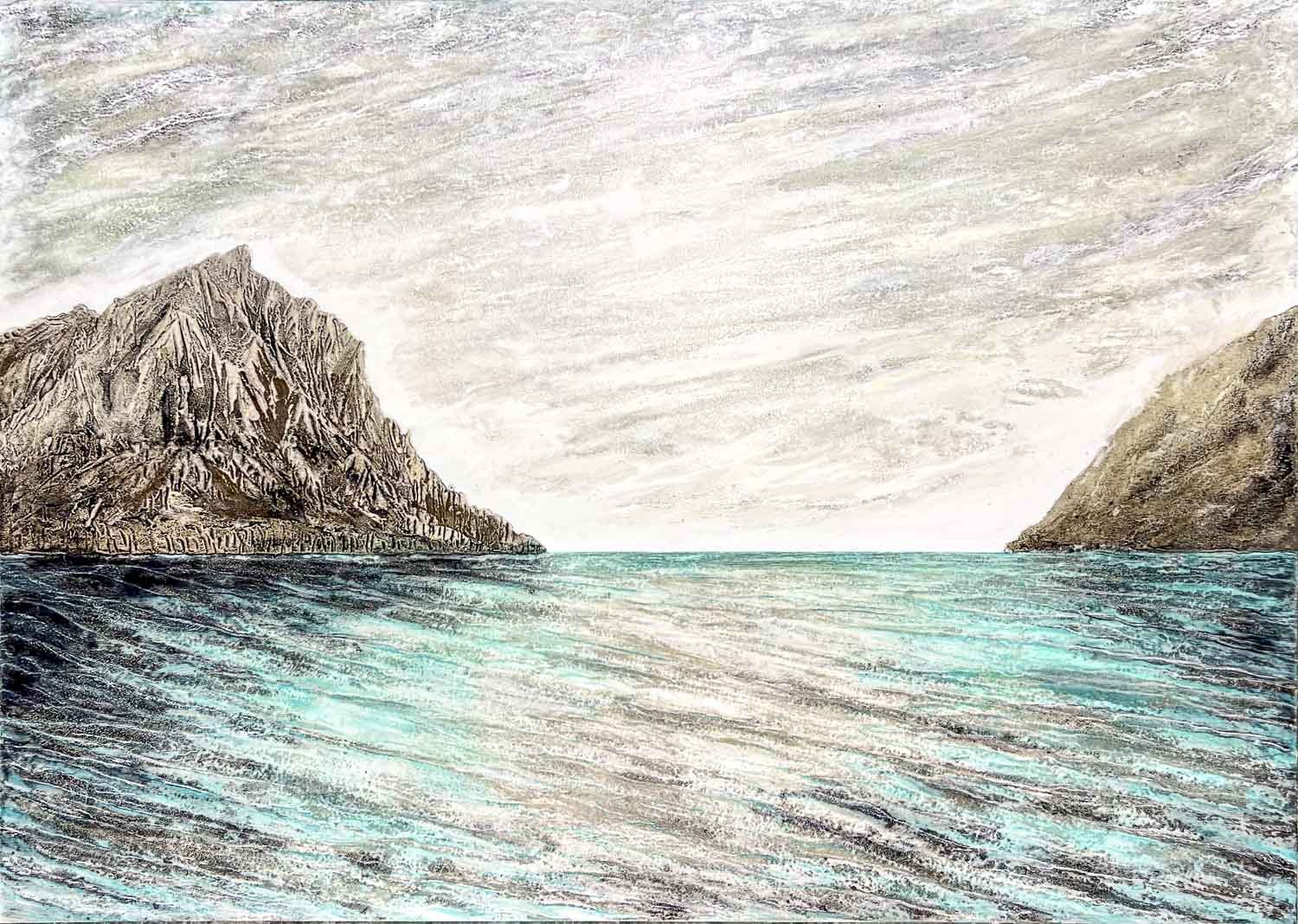 Silent Sea | 140 x 100 cm | 2024 