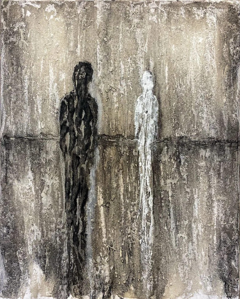 when will we allow freedom ring | 80 x 100 cm | 2022 | verkauft