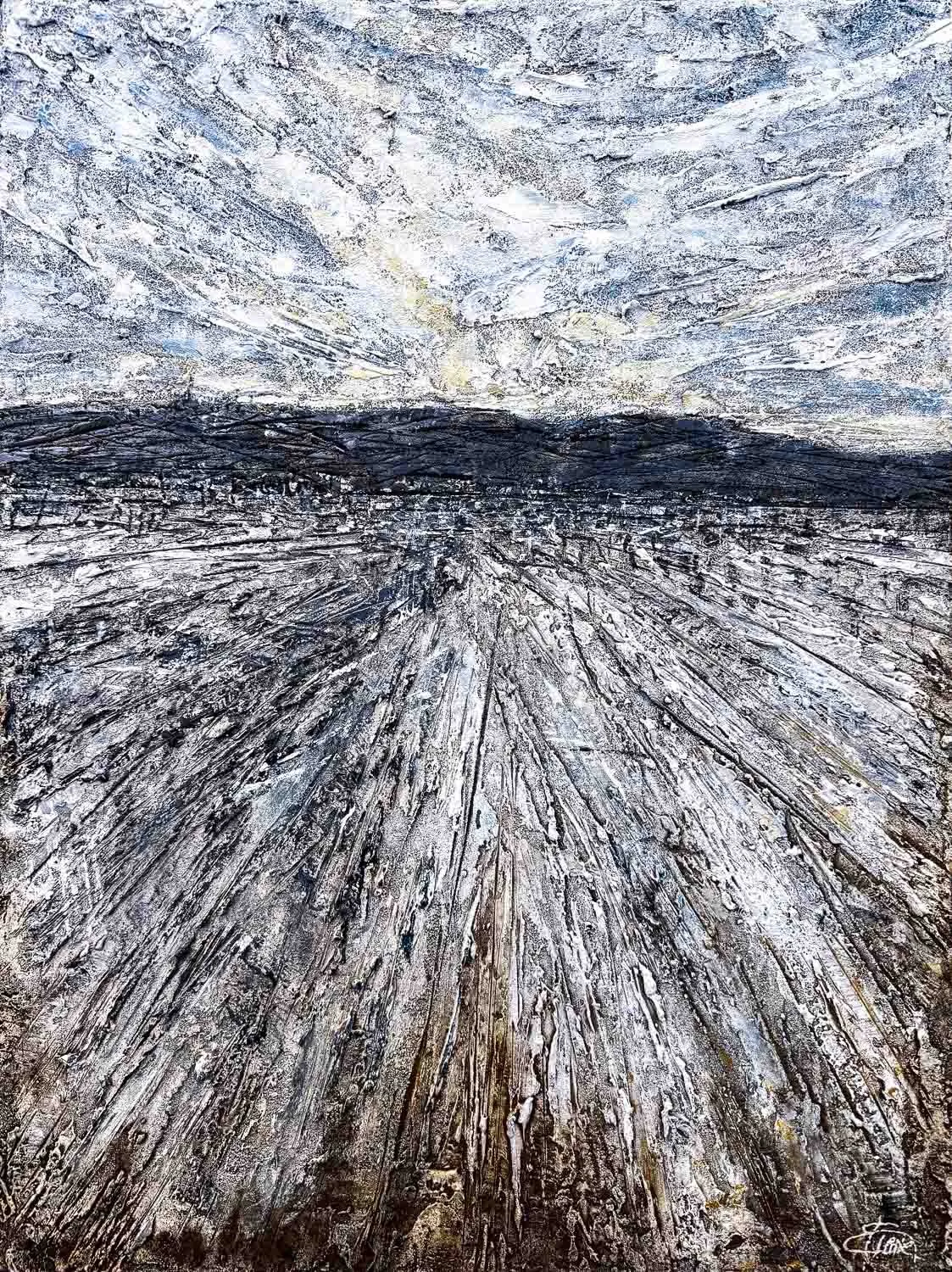 Hügel der Erinnerung | 60 x 80 cm | 2026