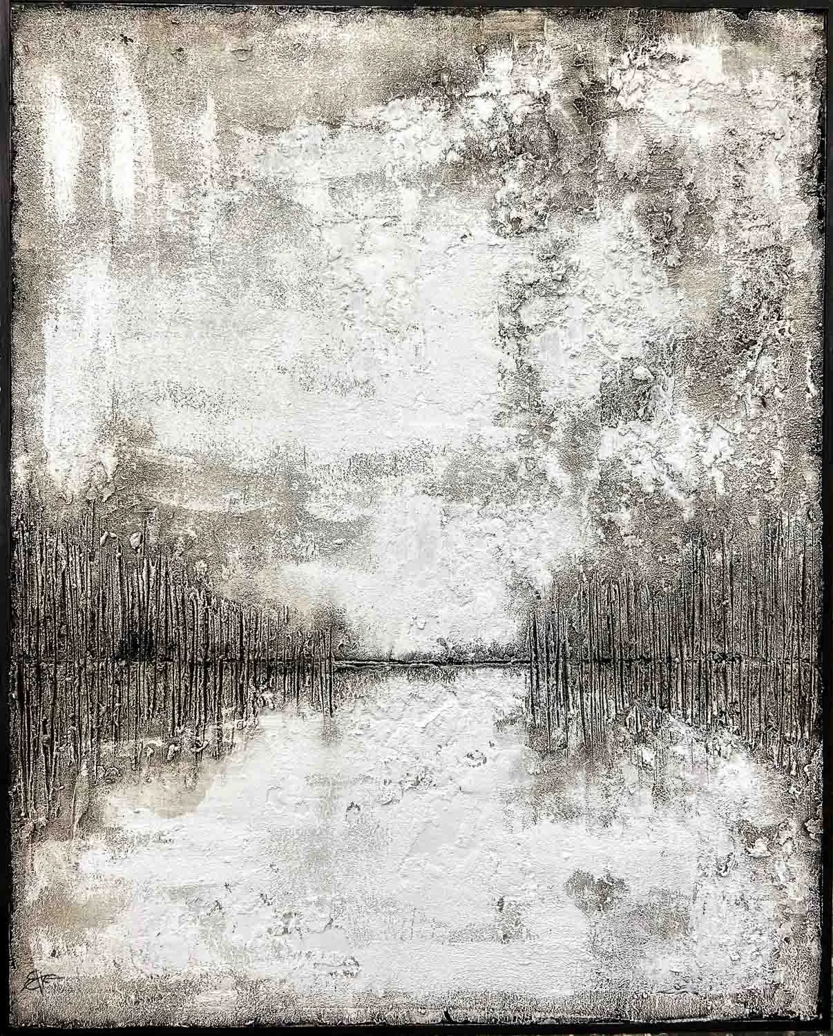 Der Weg ins Licht | 70 x 100 cm | 2020 | verkauft