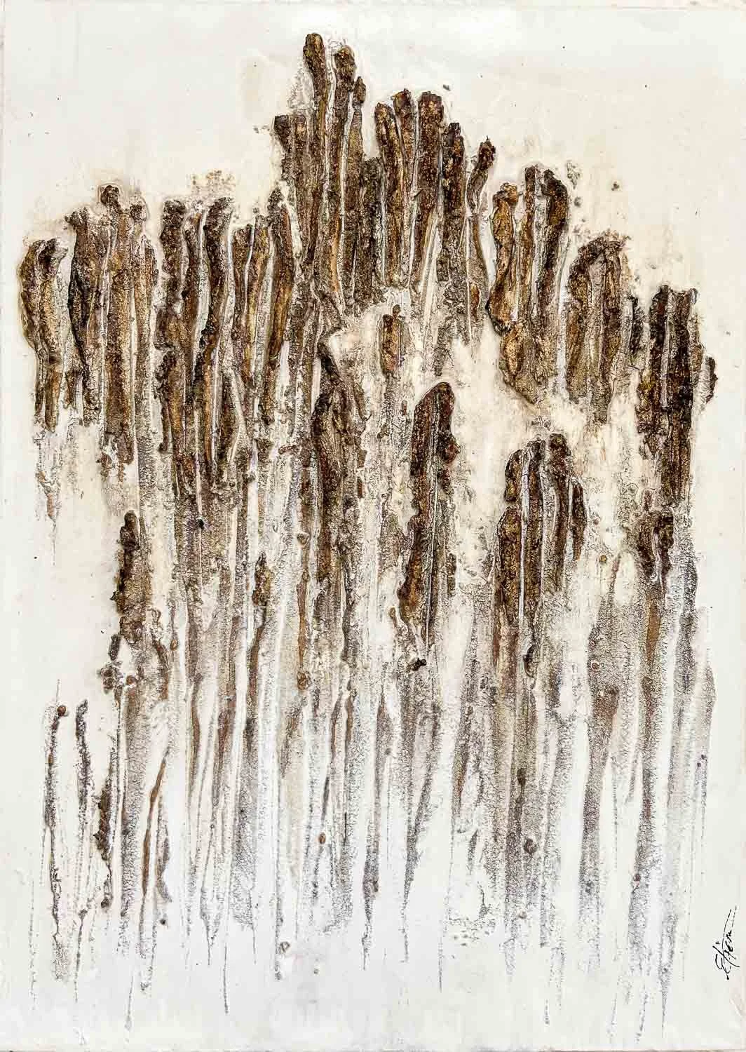 Washed Away - was bleibt? | 50 x 70 cm | 2021