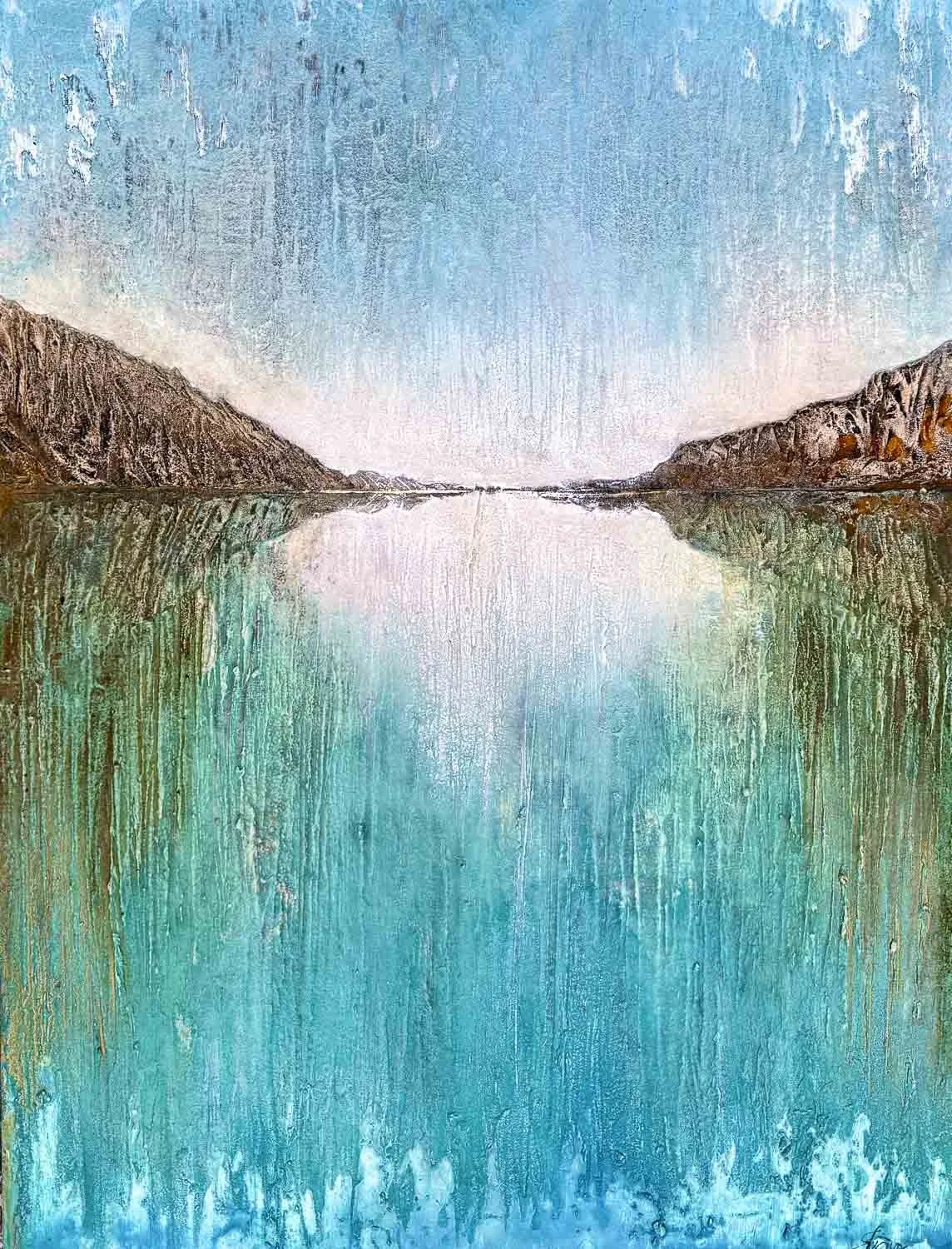 Atrolacus | 70 x 90 cm | 2025